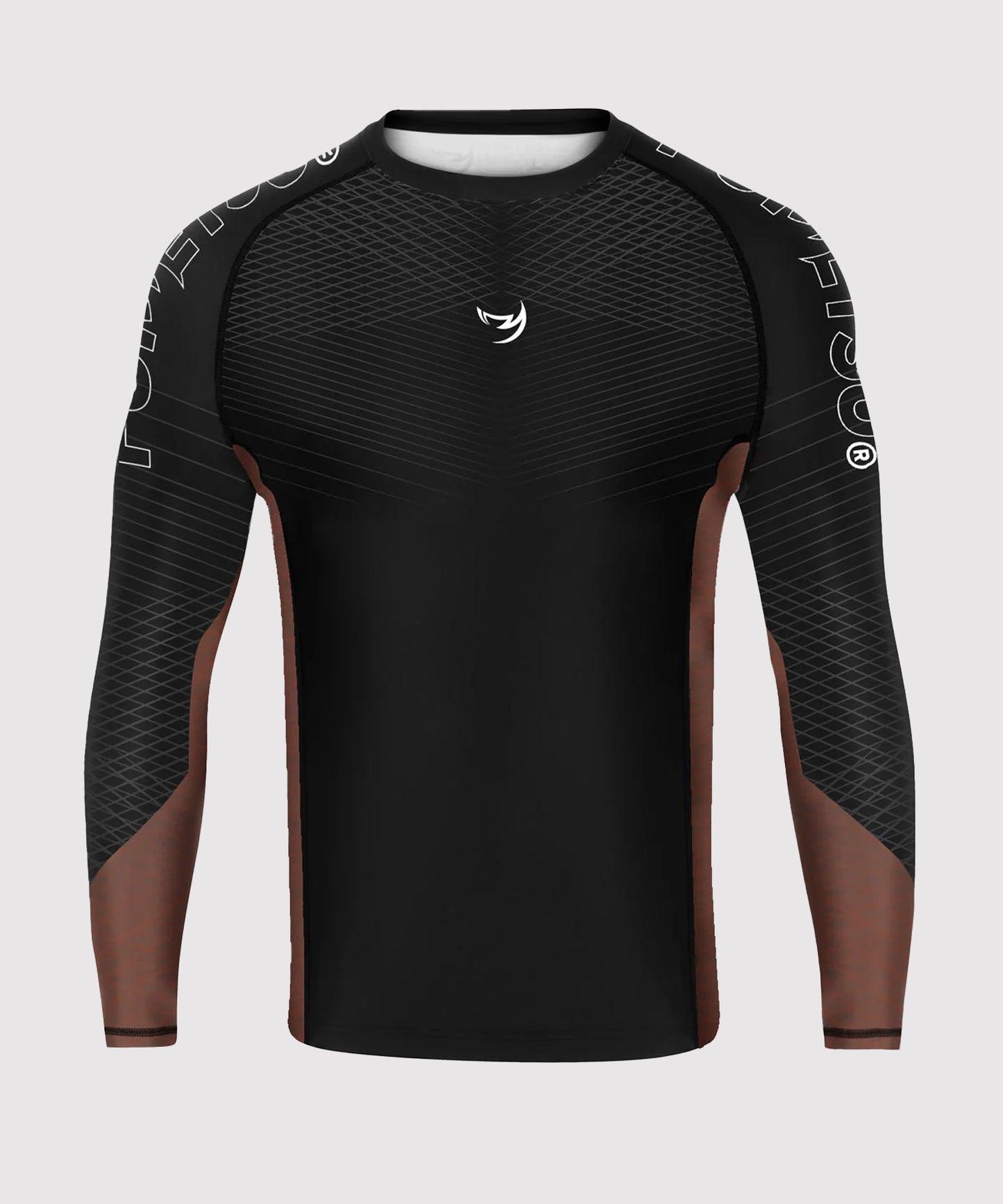 Rashguard À Manches Longues Fumetsu Competitor Mk2 - Noir/Marron