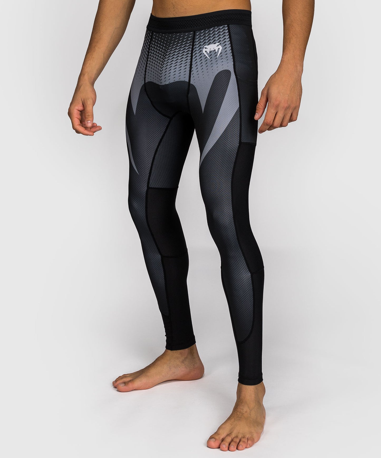 Pantalon de Compression Venum No Gi - Noir/Gris Argenté