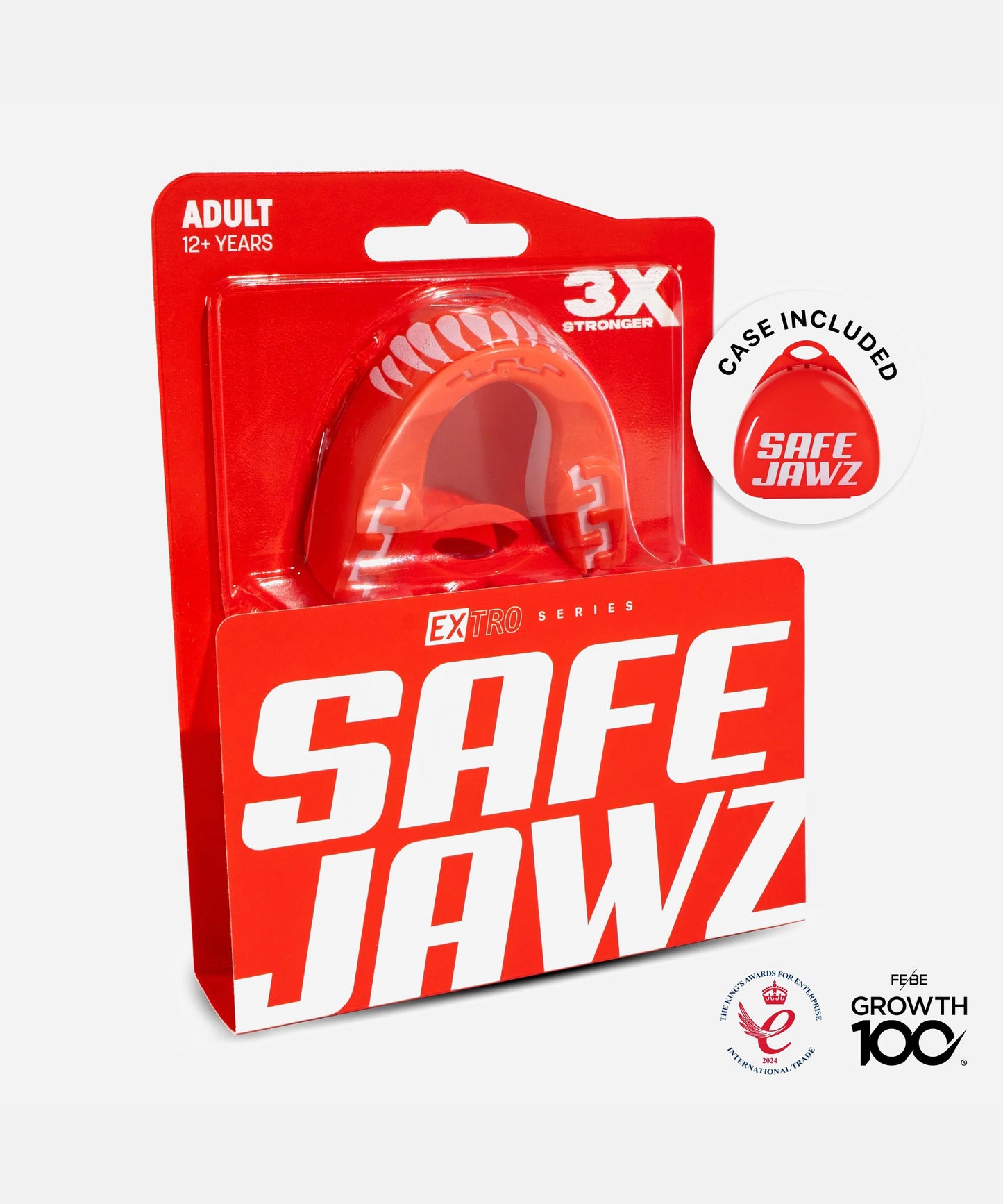 Safejawz Viper Zahnschutz - Rot