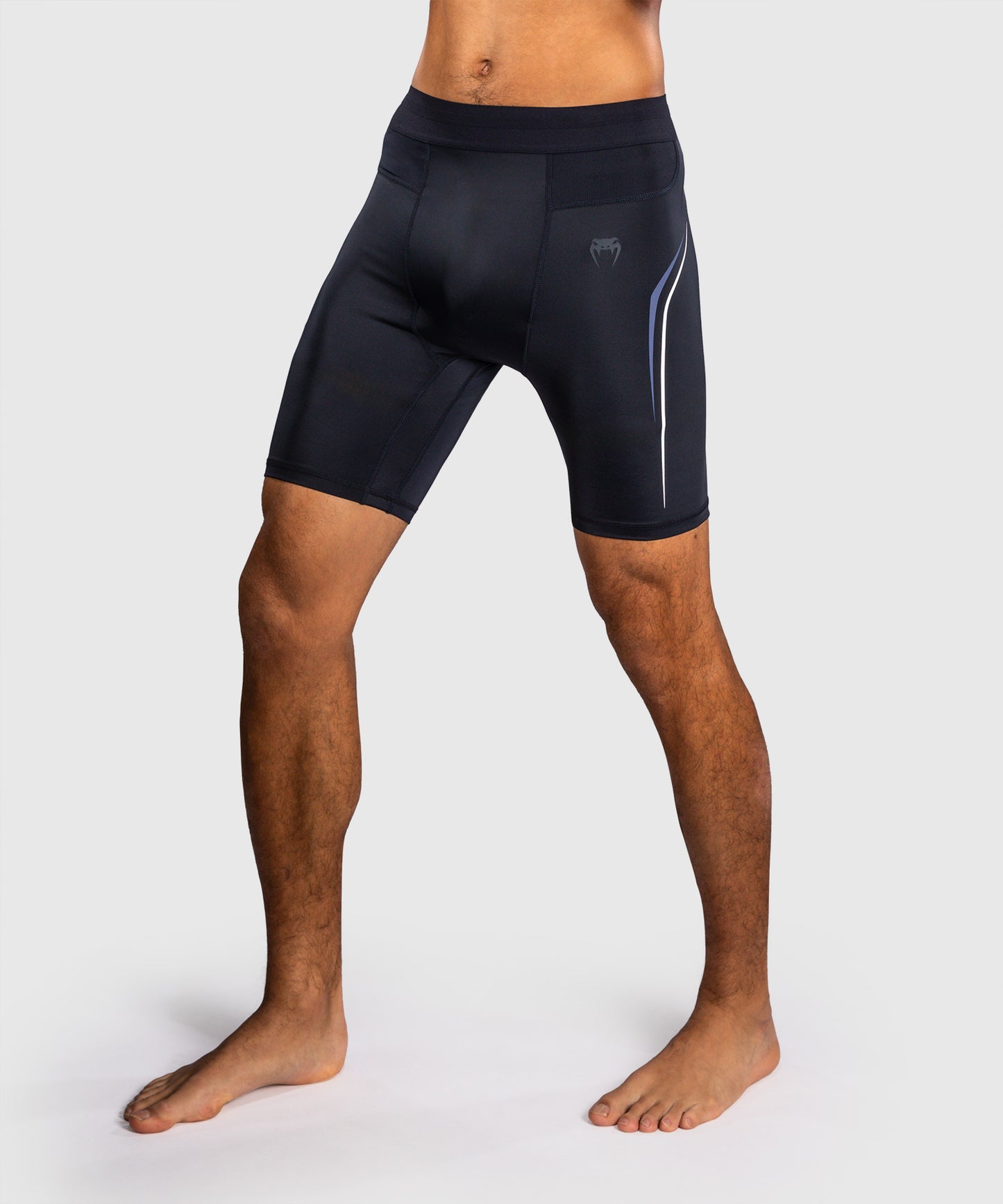 Venum G-Core Pantalón Corto de Compresión - Azul Marino/Blanco