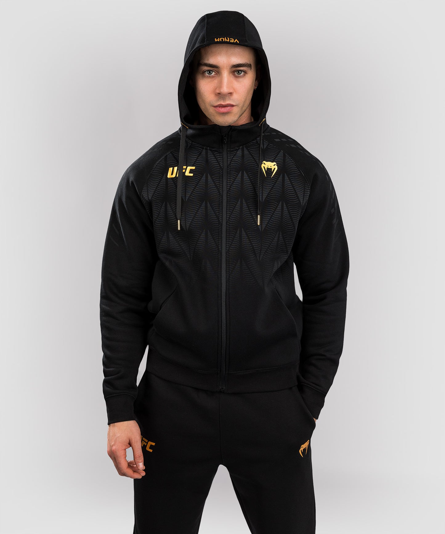 Sweat à capuche zippé Homme UFC Zenith by Venum Replica - Champion