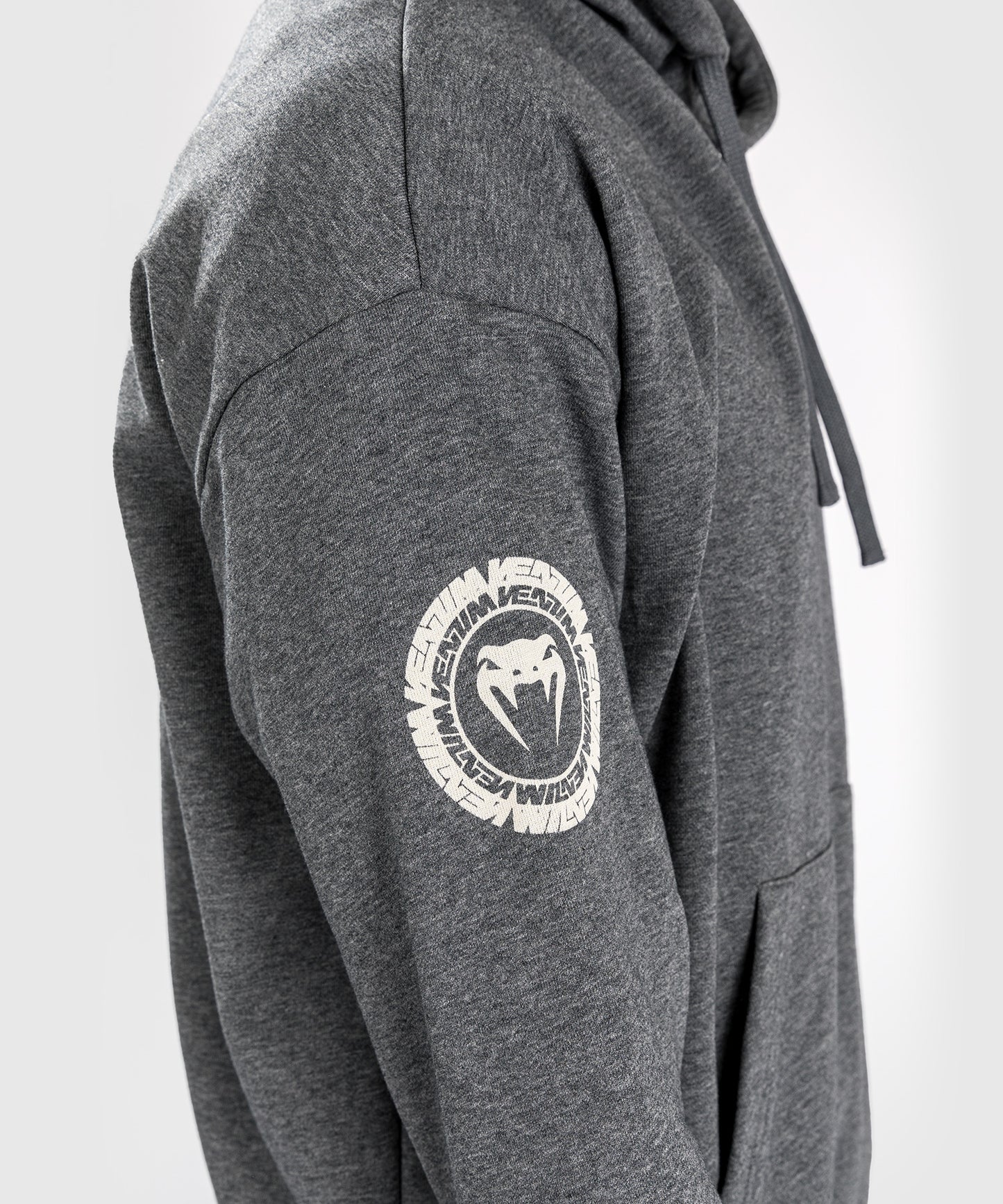 Sweatshirt À Capuche Pour Hommes Venum Vortex XL Lite - Gris Foncé Chiné