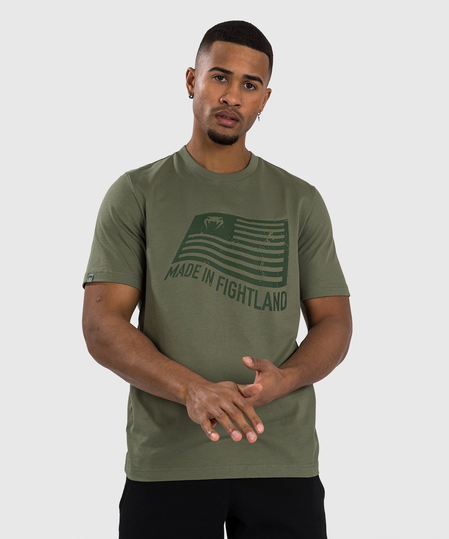Venum Made in Fightland  Maglietta - Khaki