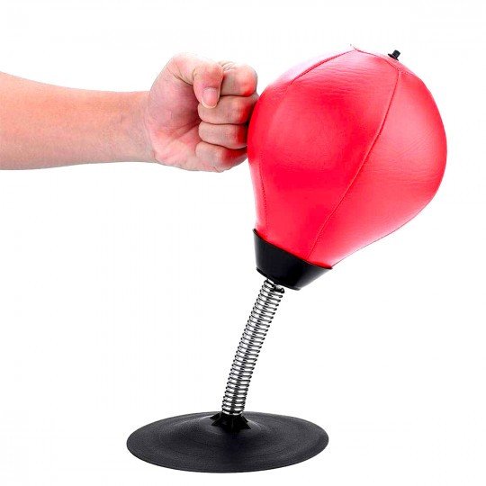 Metal Boxe Punching-Ball – Rot