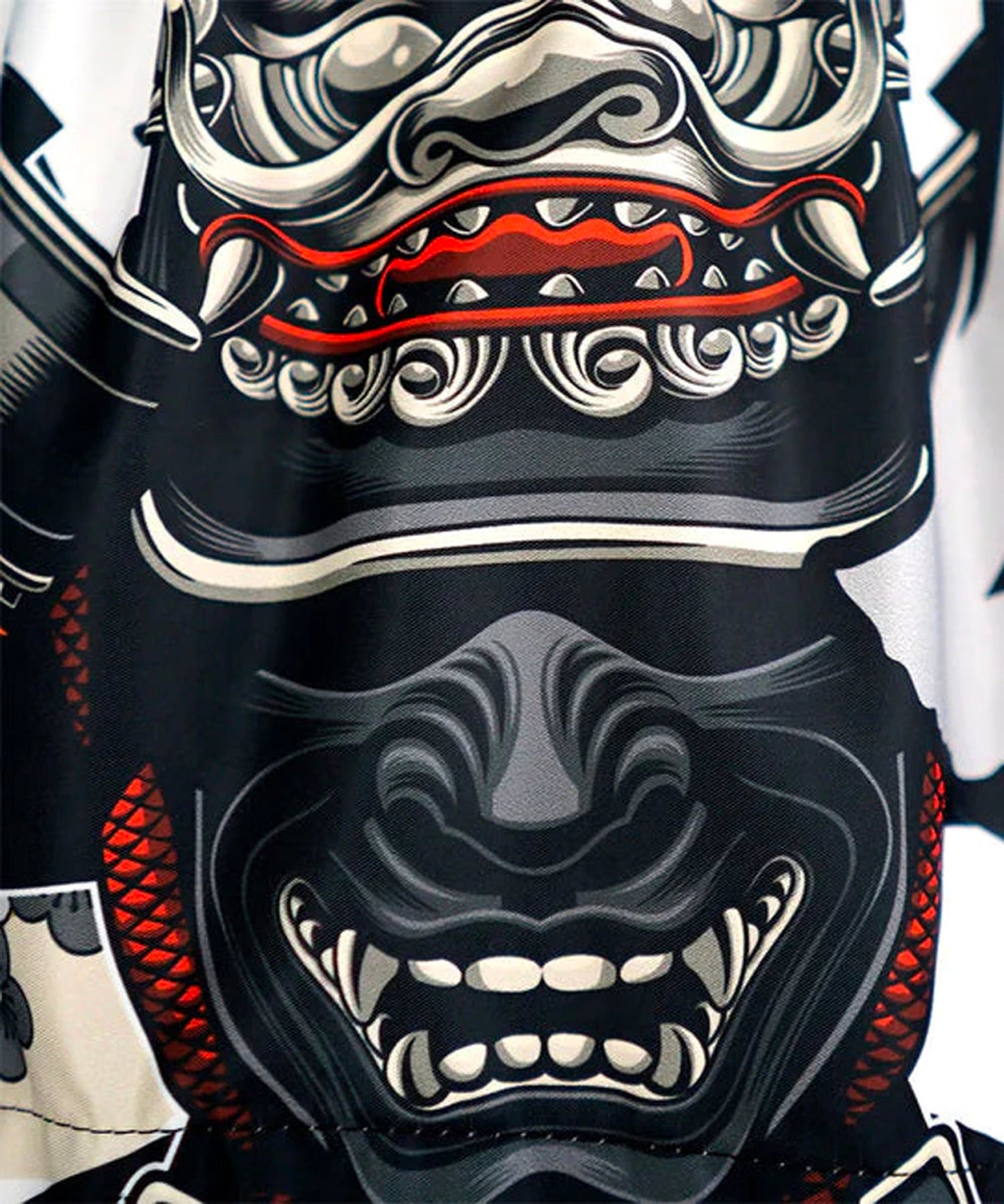 Short de Muay Thai Tuff Samurai Of Siam - Blanc