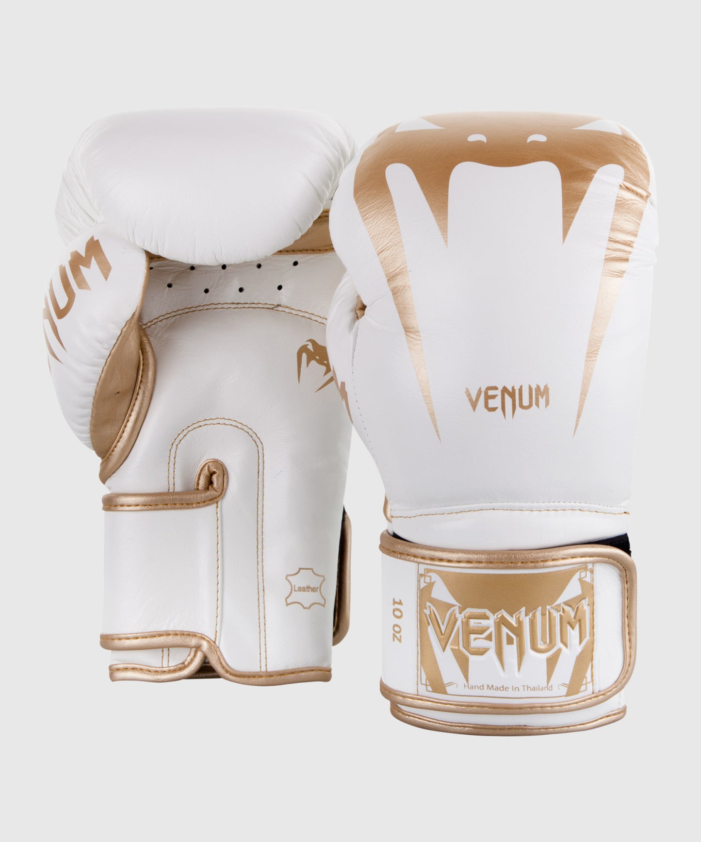 Venum Giant 3.0 Boxhandschuhe - Nappaleder - Weiß/Gold