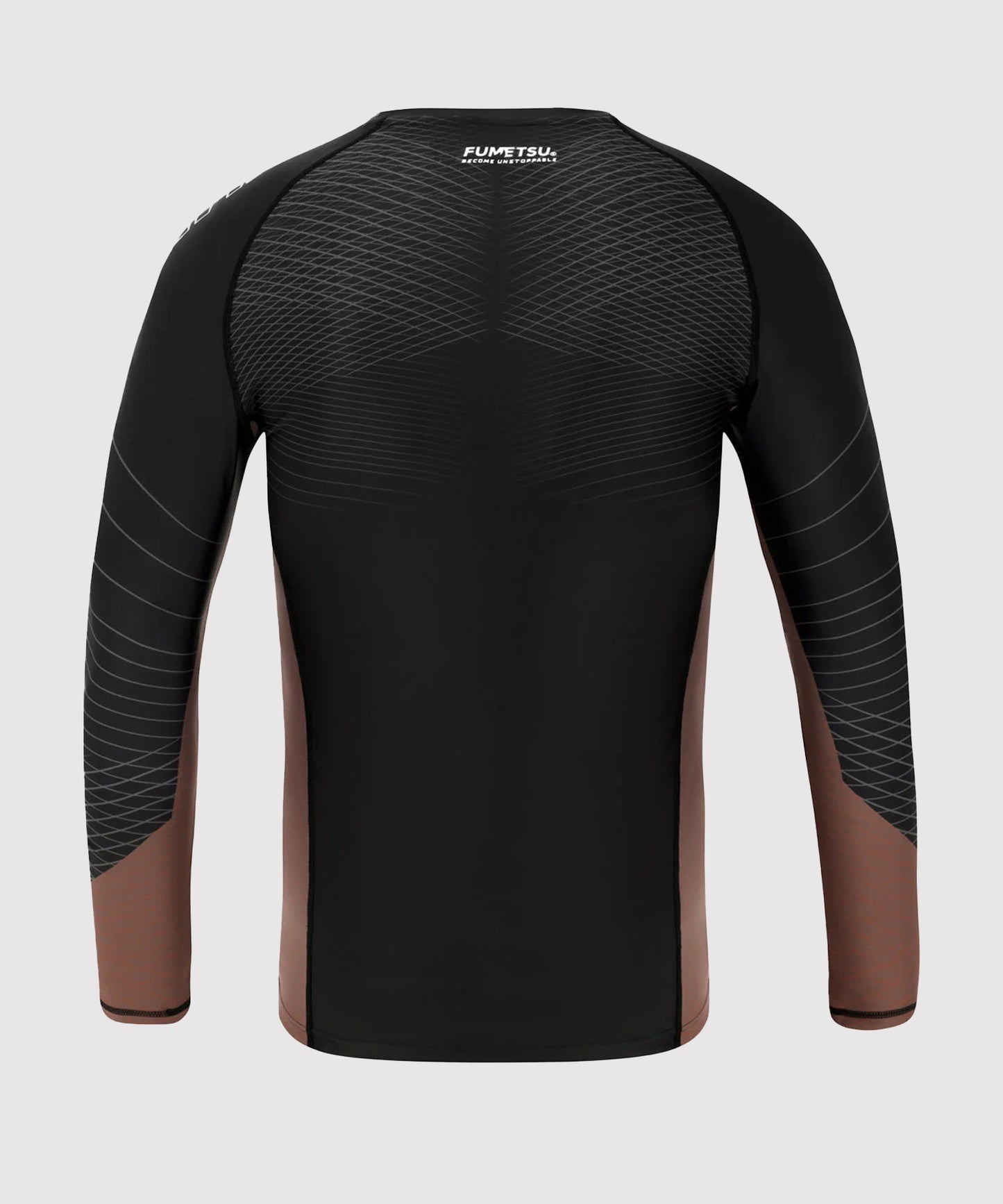 Rashguard À Manches Longues Fumetsu Competitor Mk2 - Noir/Marron