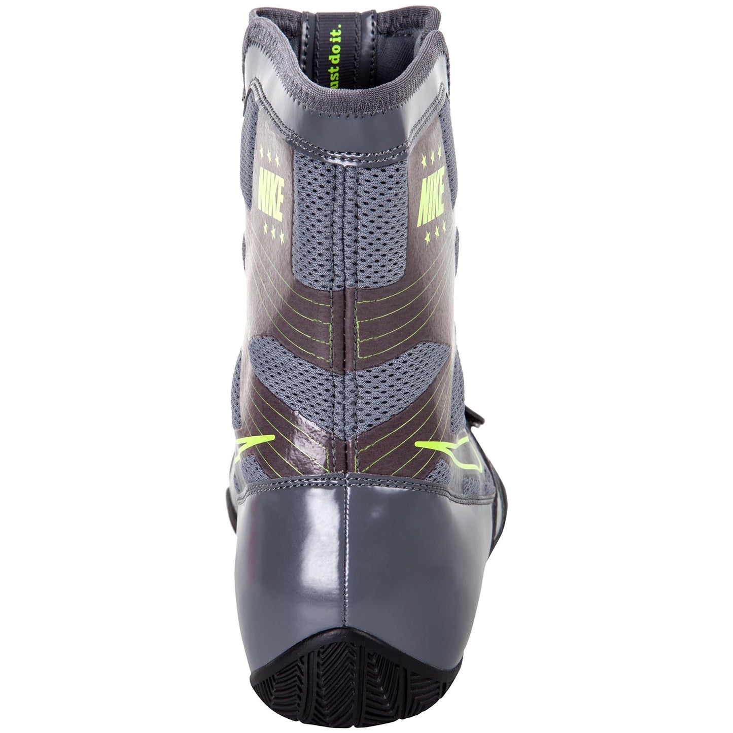Nike Hyperko Mid-High Boxing Shoes - Grey/Yellow