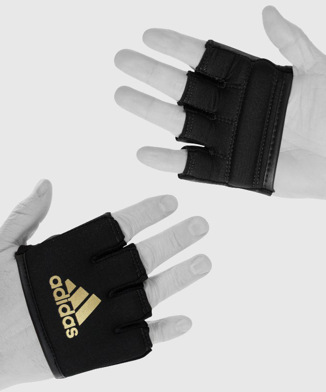 Adidas Protección Metacarpos – Negro/Dorado
