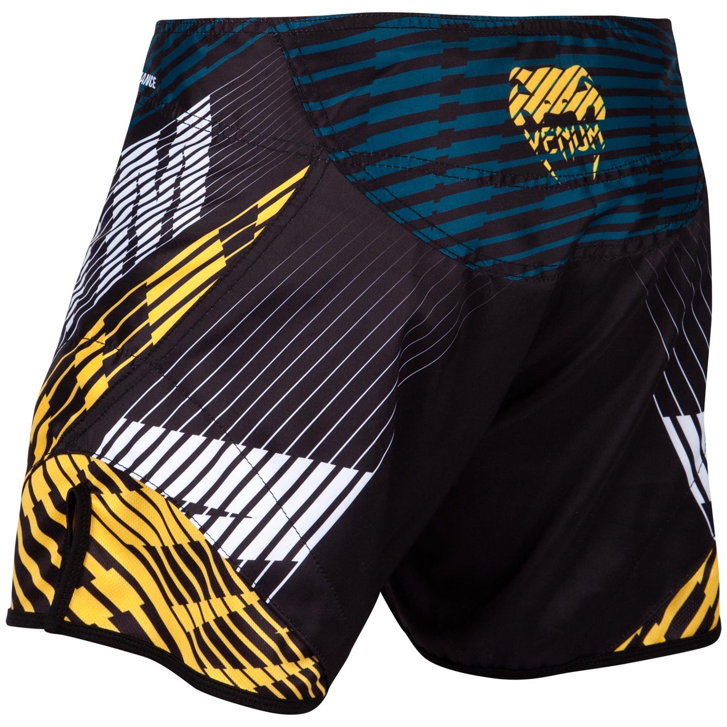 Venum Plasma kurze Fightshorts - Schwarz/Gelb