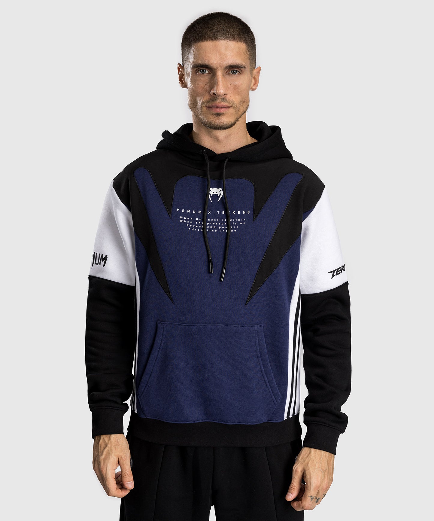 Venum x TEKKEN 8 - Jin Kazama Sudadera - Azul/Negro/Blanco