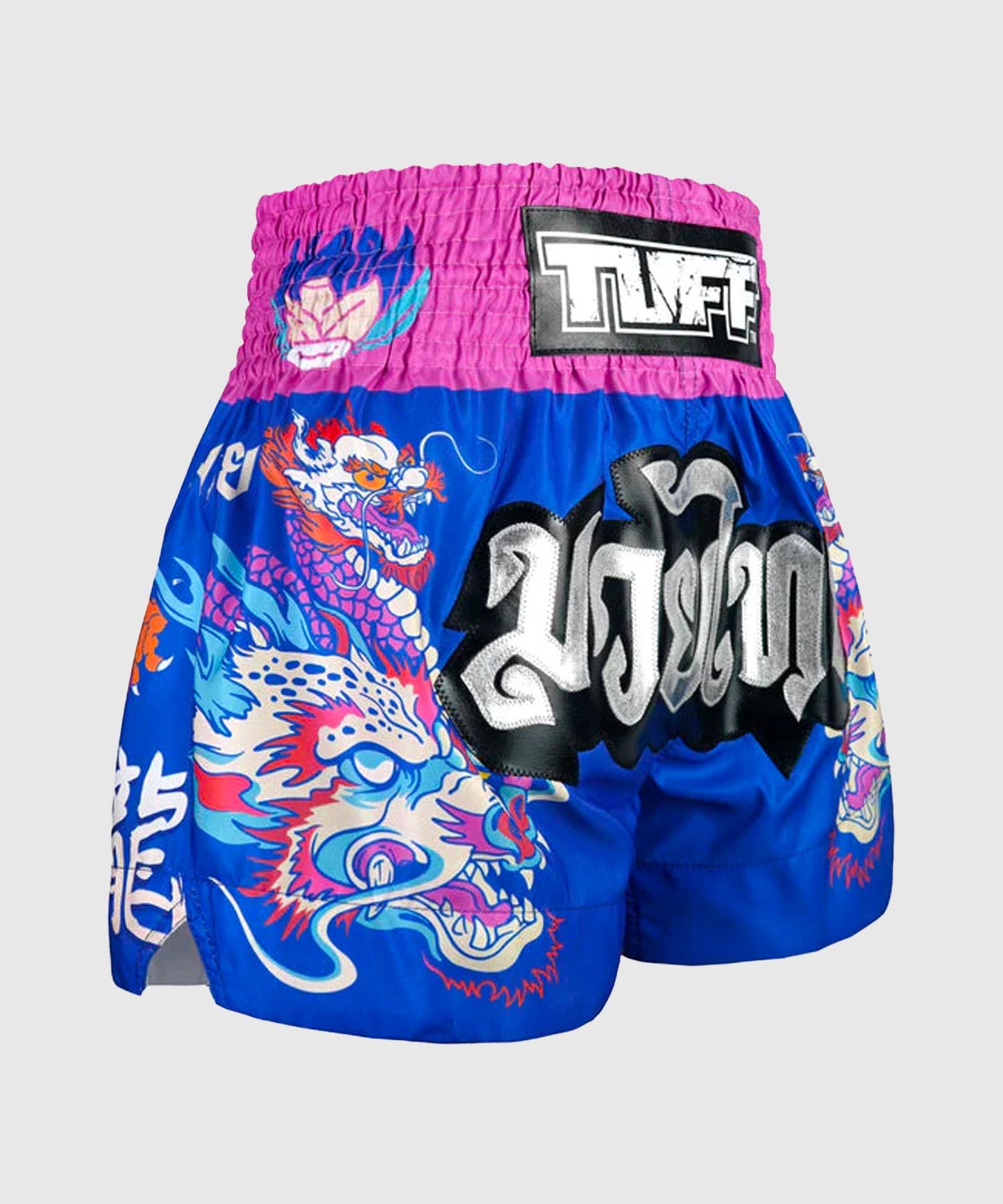 Tuff Dragonforce Pantaloncini da Muay Thai - Blu