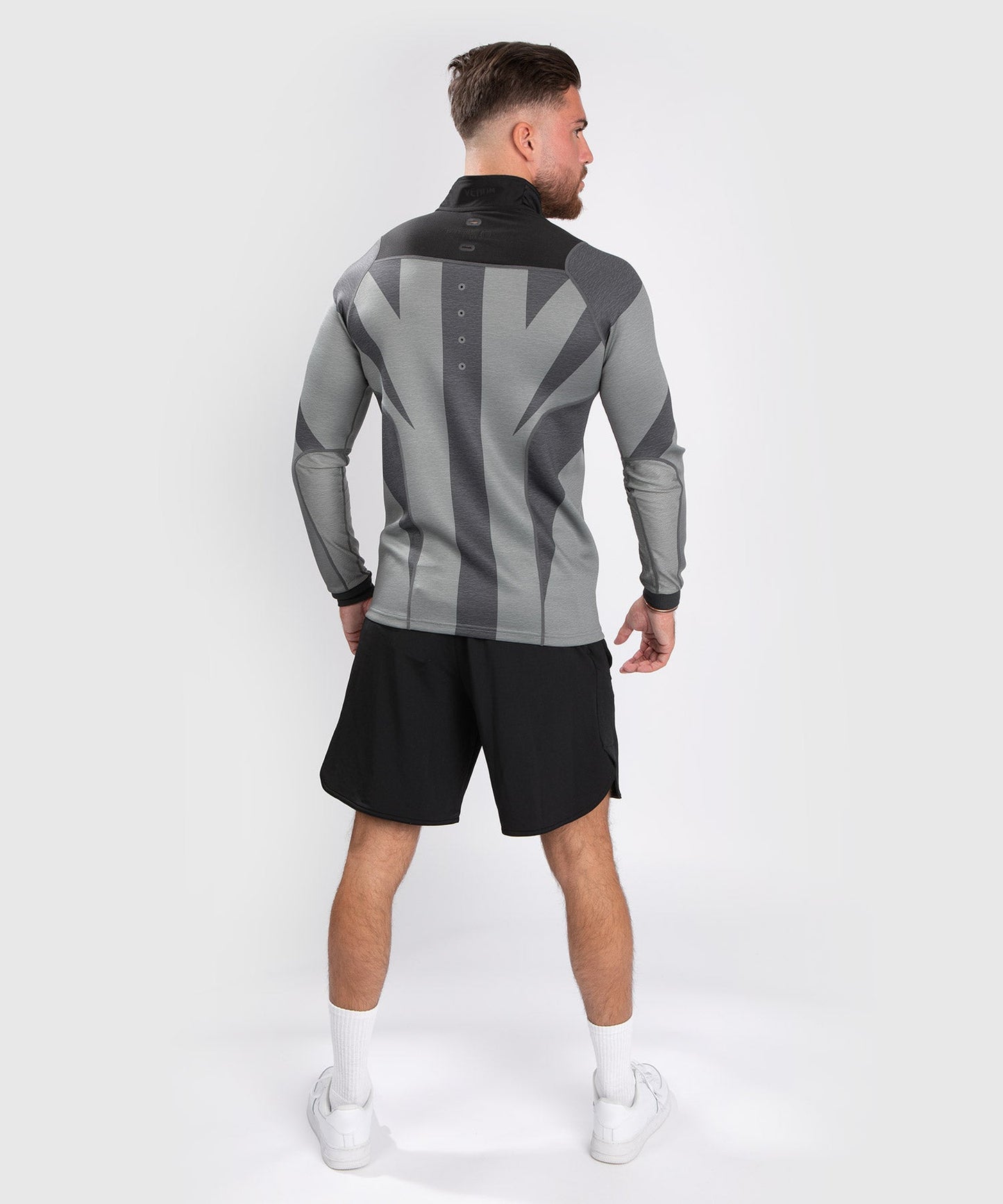 Venum Stone Dry Tech T-Shirt - Langarm - Mineralgrün