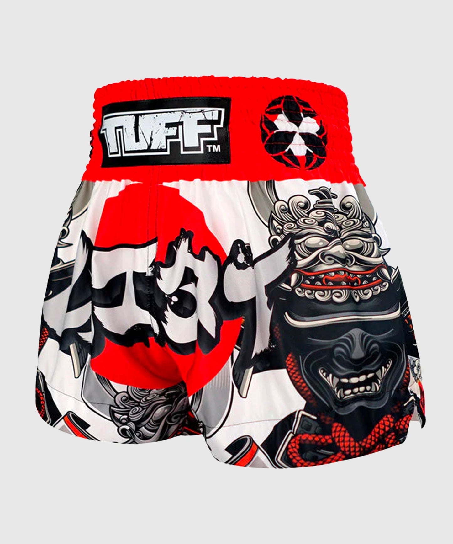 Short de Muay Thai Tuff Samurai Of Siam - Blanc