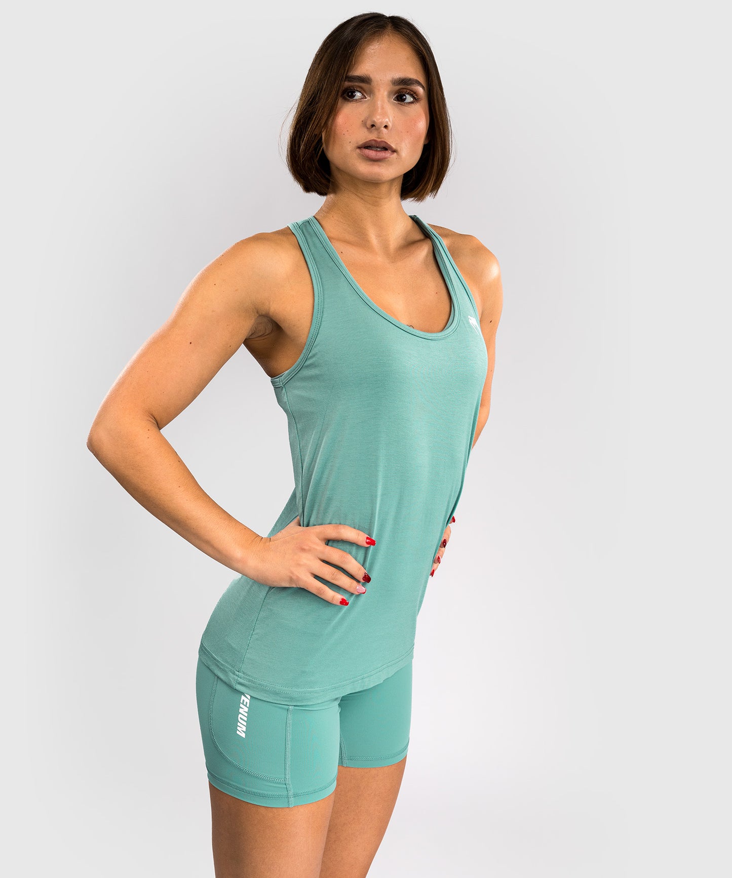 Venum Essential Top da Donna - Verde Acqua