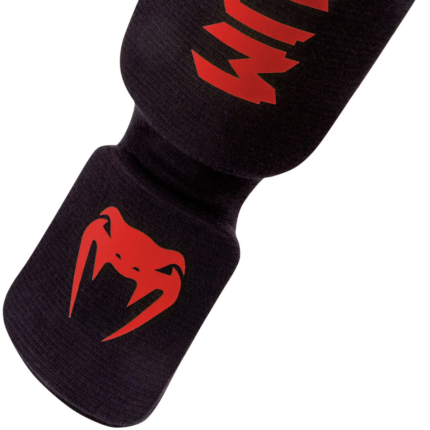 Venum Kontact Shinguards - Black/Red