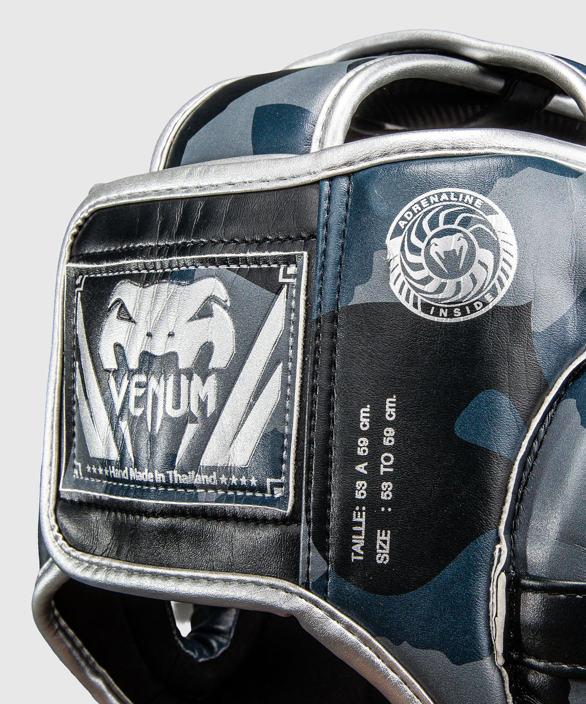 Casque de protection Venum Elite Camo – Bleu Marine Foncé/Bleu
