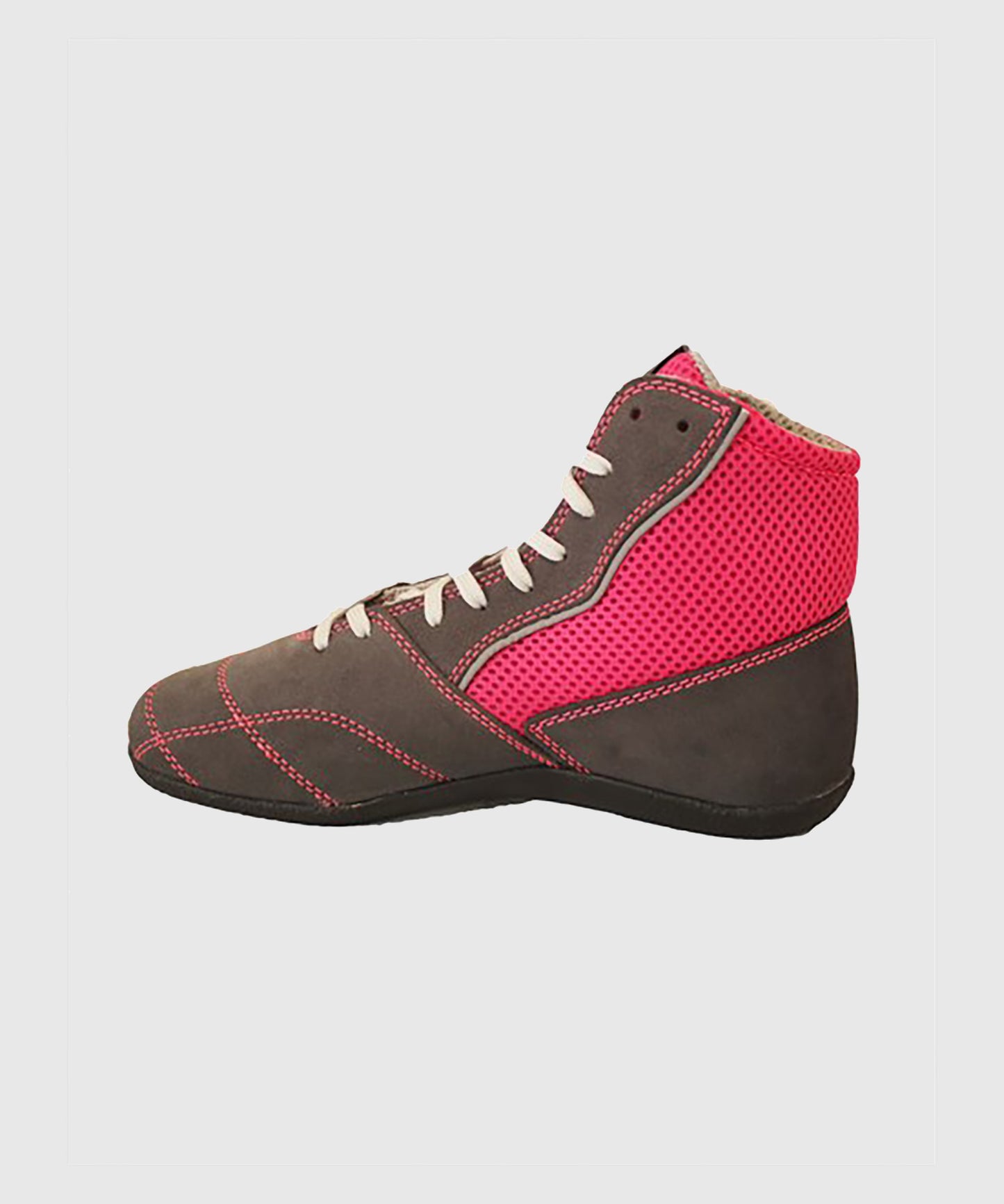 Rivat Boom Lady Französische Boxen Schuhe - Grau/Rosa