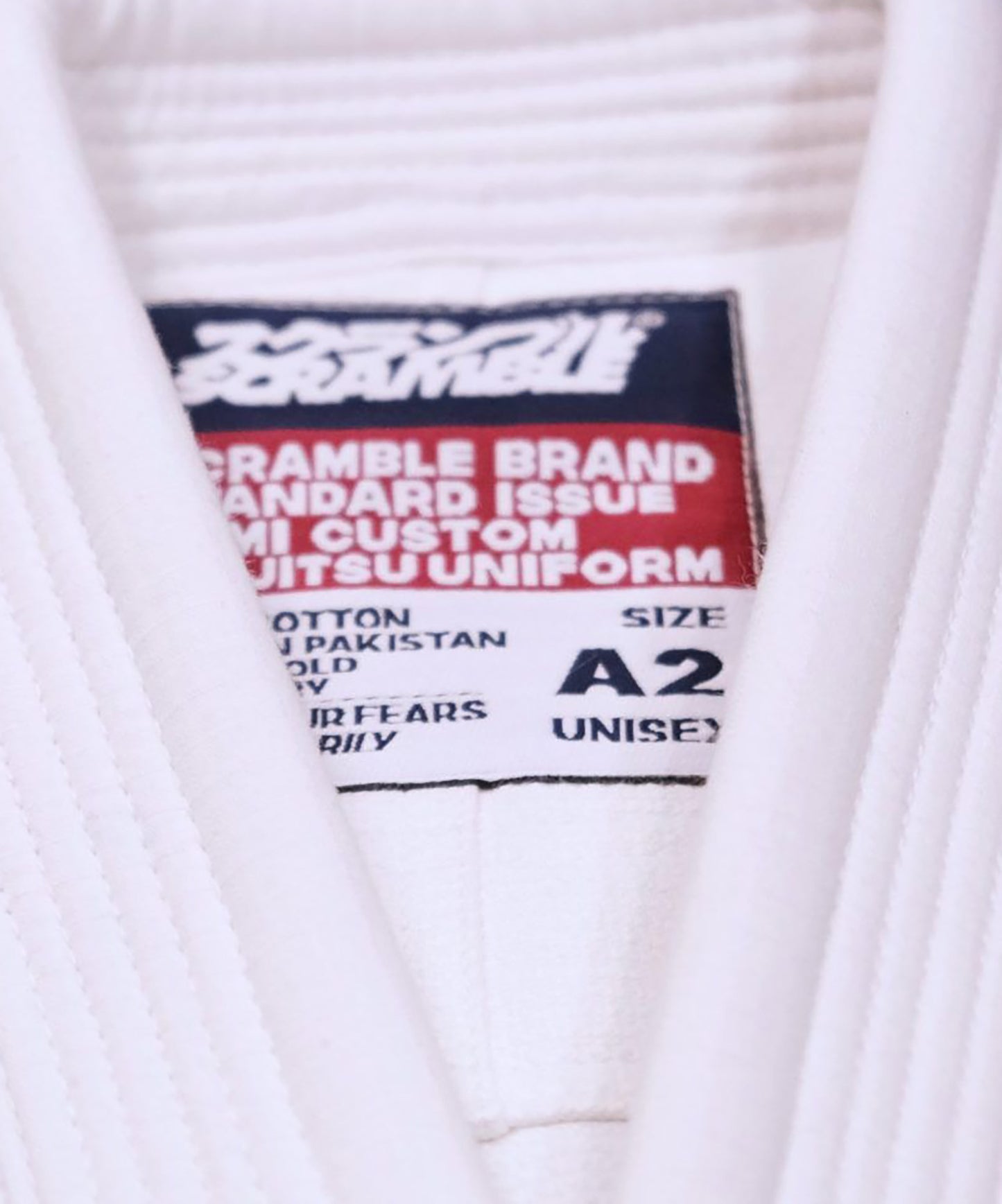 Scramble Standard Issue BJJ Gi - Weiß