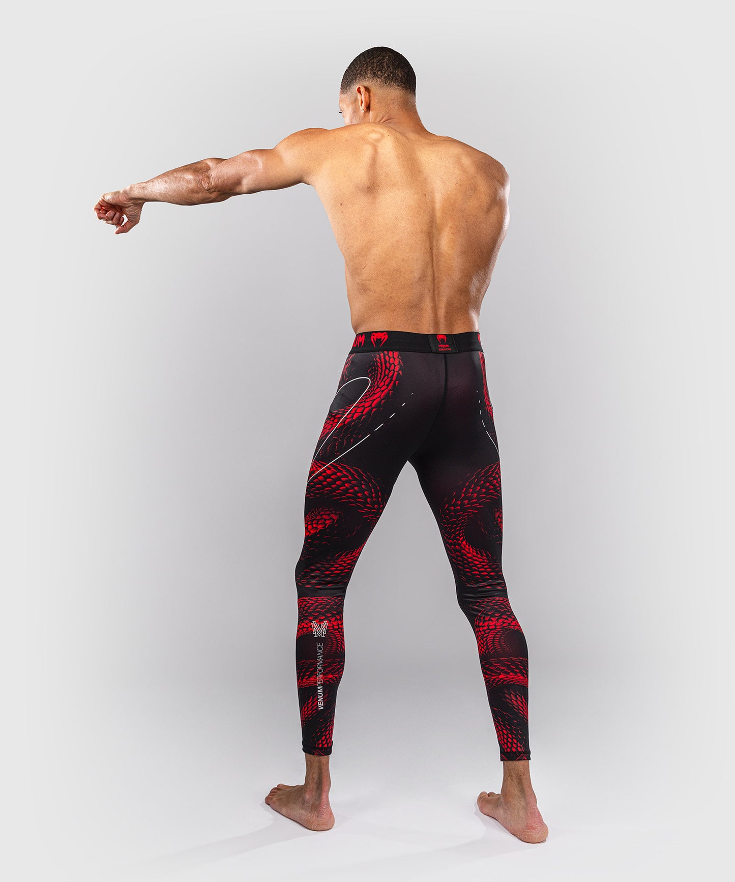 Venum Matupa Spats - Nero/Rosso/Argento