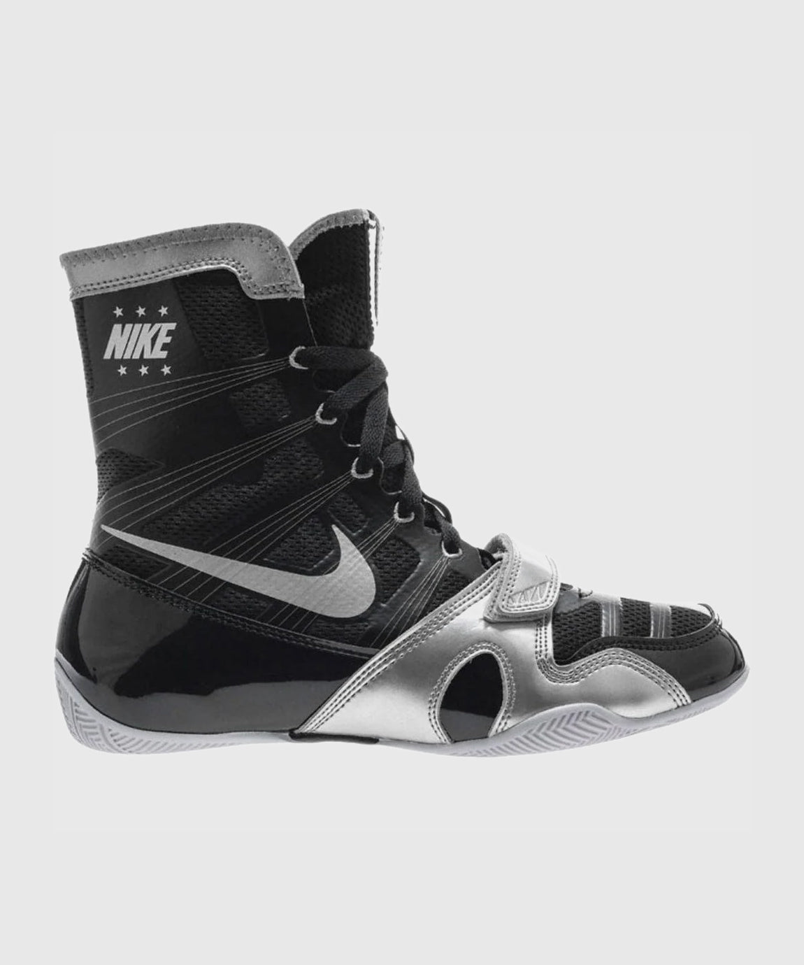 Nike Hyperko 1 Boxing Shoes - Black/Silver