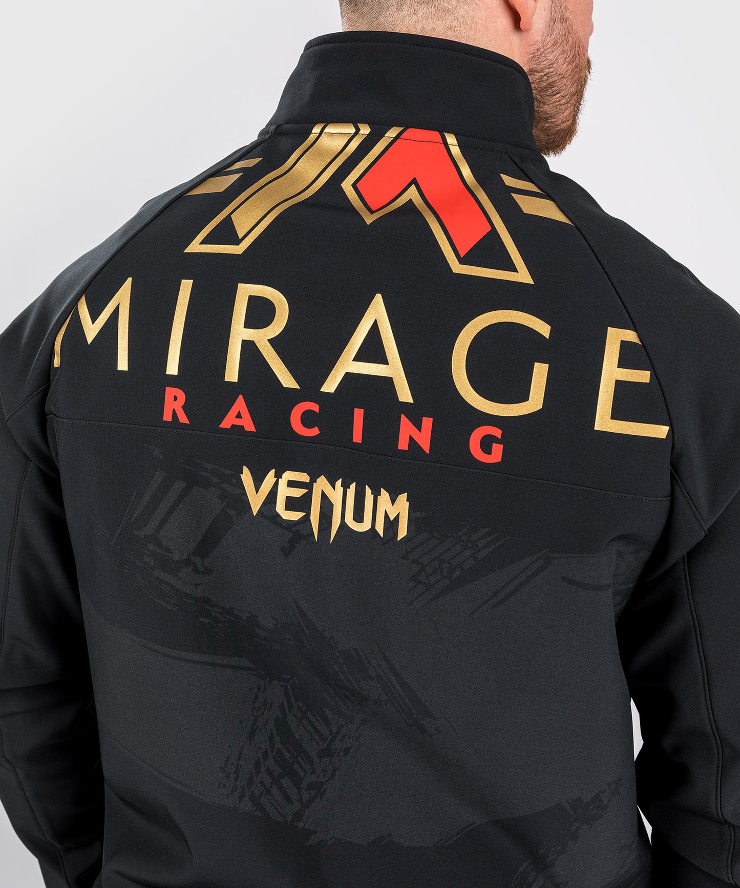 Venum x Mirage Chaqueta Softshell - Negro/Oro