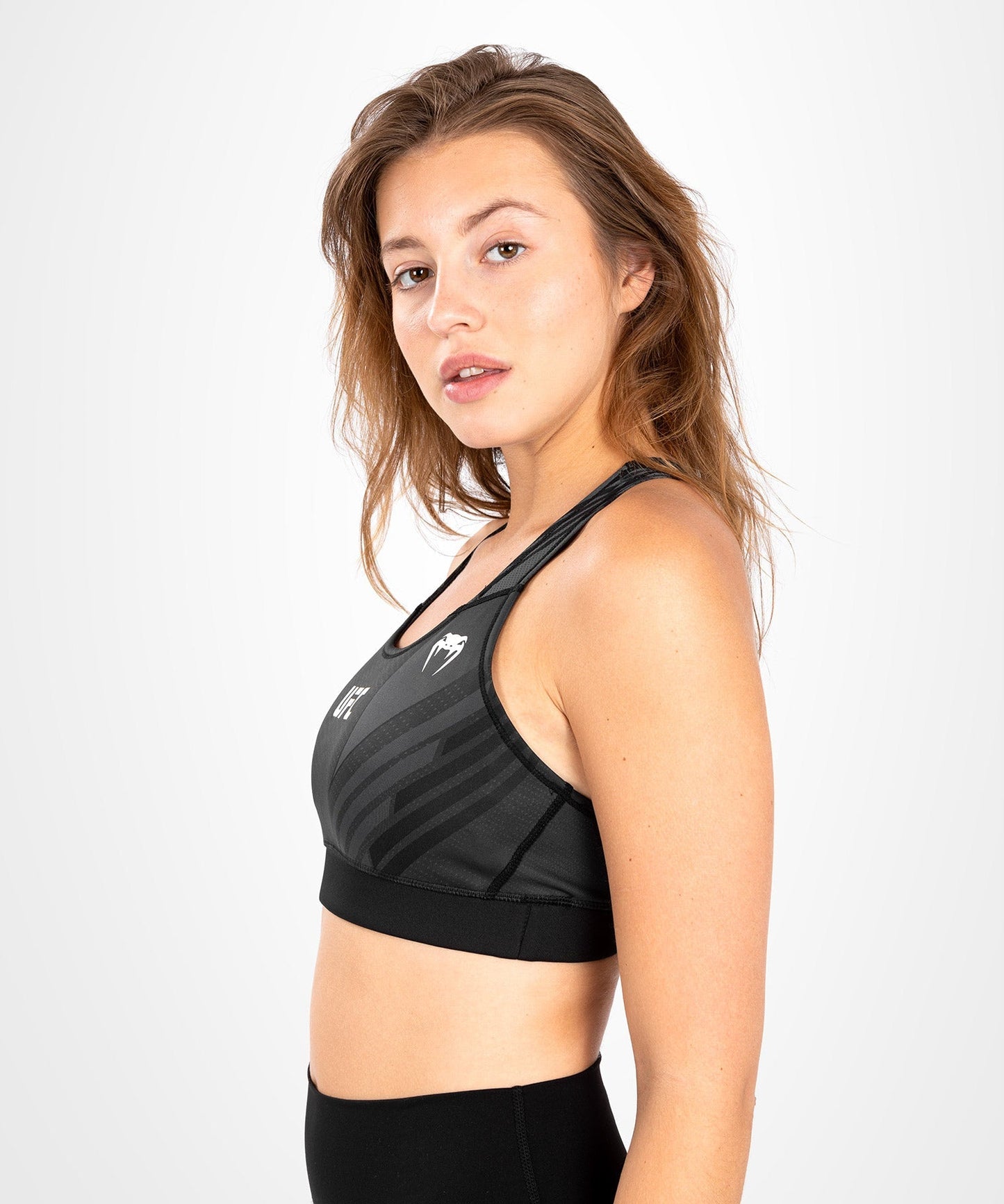 Venum Authentic Fight Night 1.0 UFC Damen-BH - Schwarz