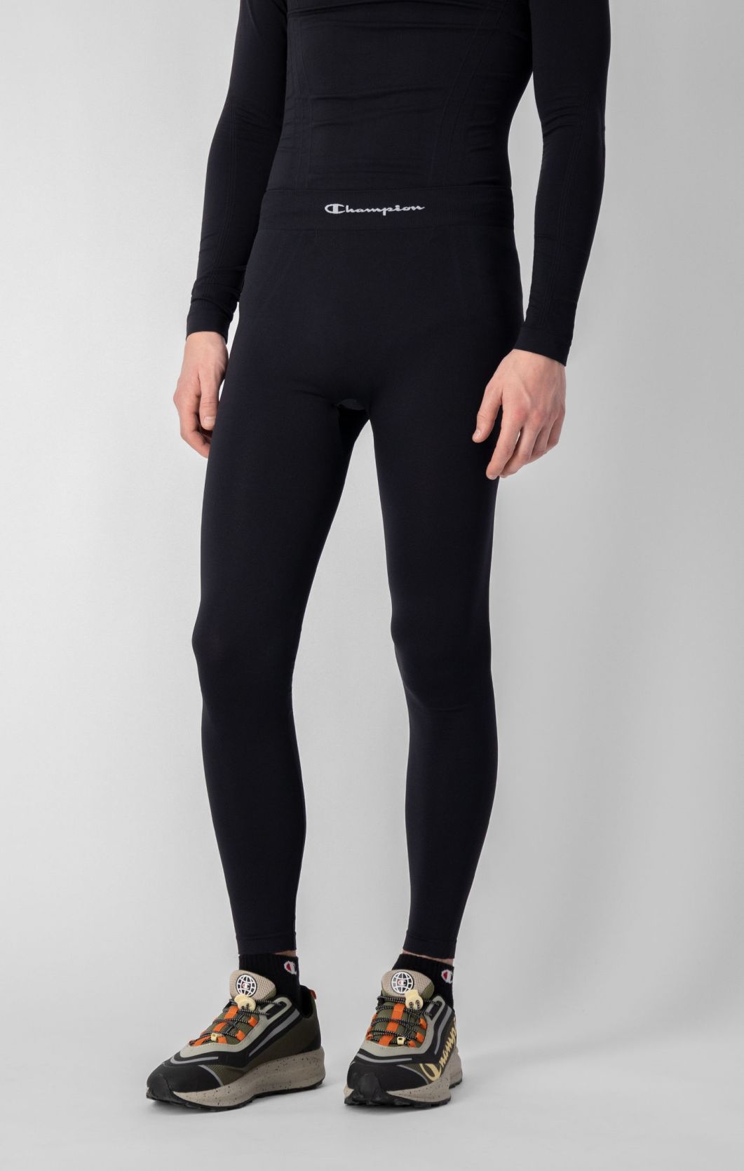 Champion Seamless Kompressionshose - Schwarz