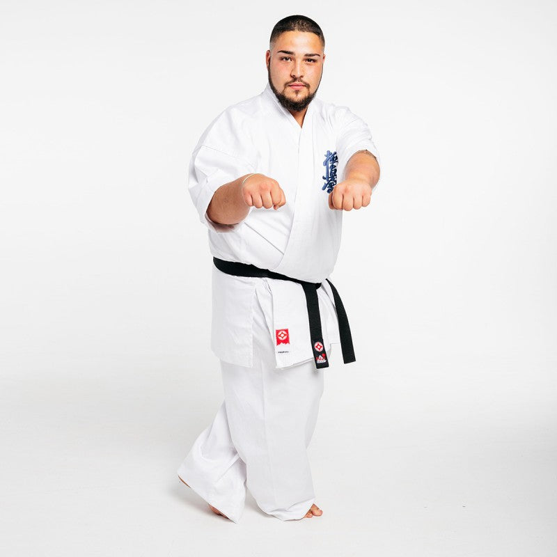 Fujimae Kimono de Karate Kyokushinkai Iniciación - Blanco