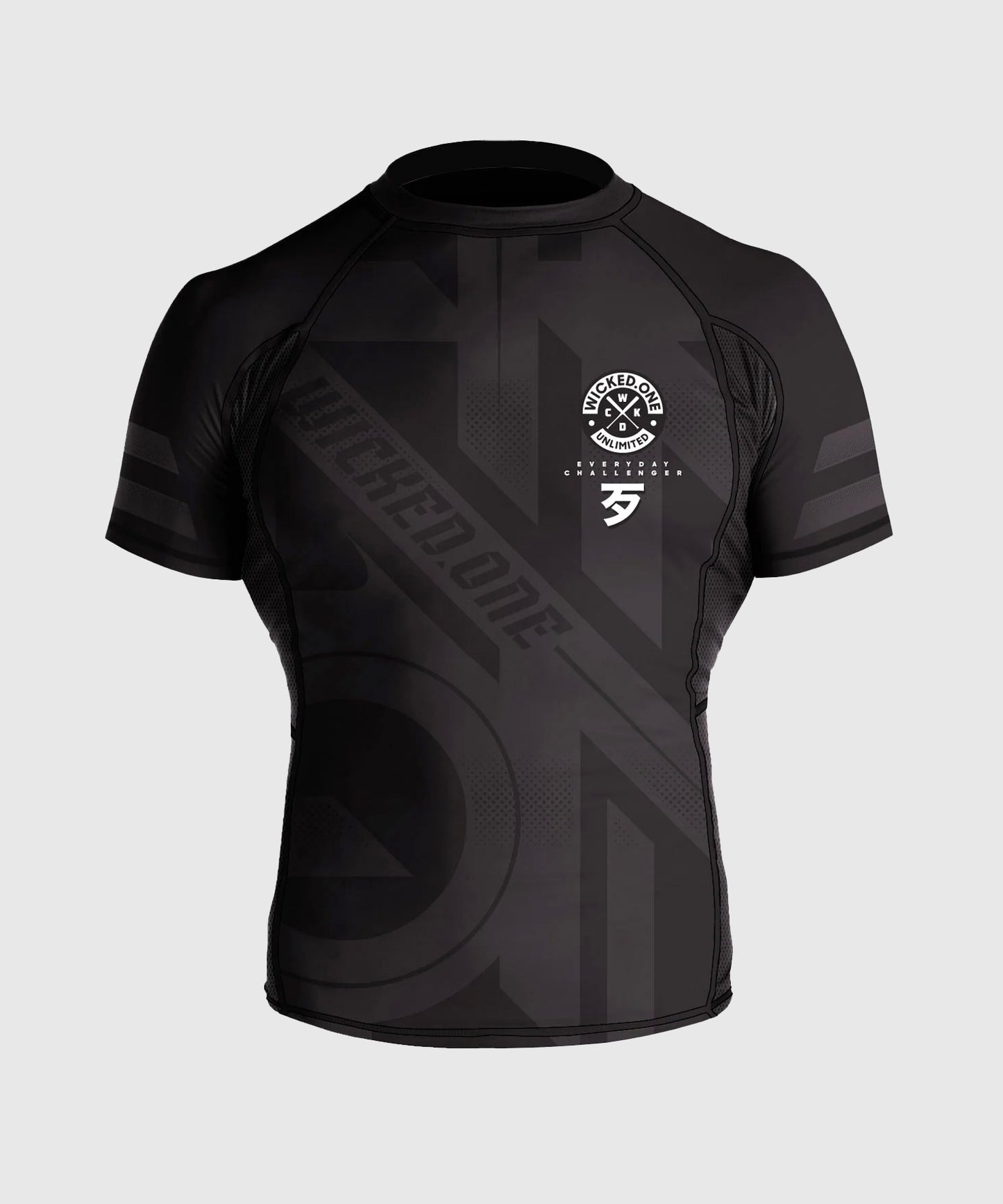 Rashguard À Manches Courtes Wicked One Outsiderz - Noir