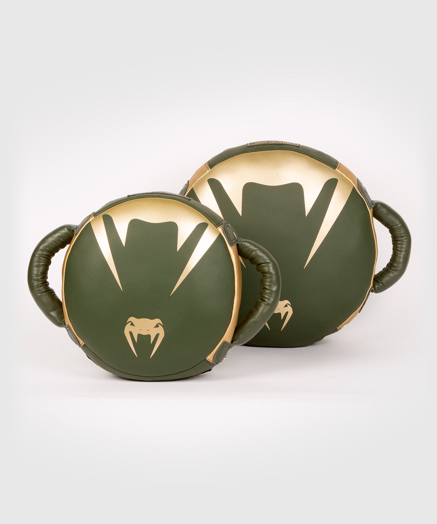 Venum Pro Boxhandschuh Rundes Schlagpolster – Khaki/Gold