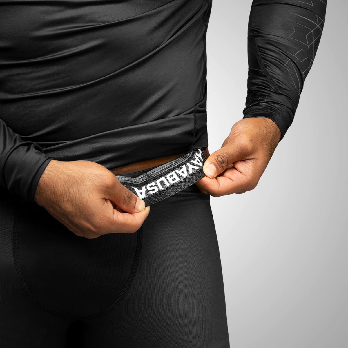 Hayabusa Geo Pantalones de Compresión - Grau