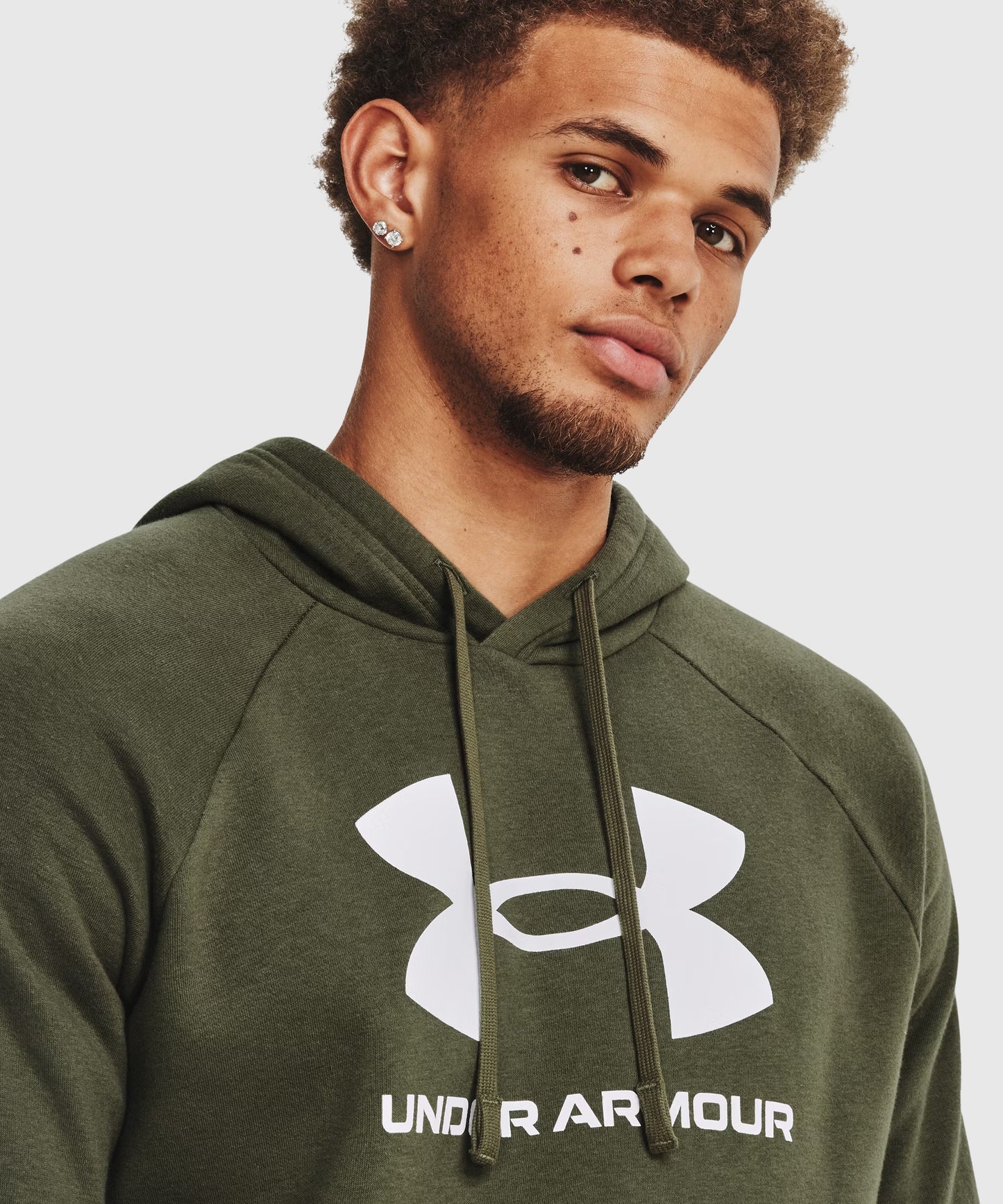 Under Armour Ua Rival Fleece Sudadera con Capucha – Caqui