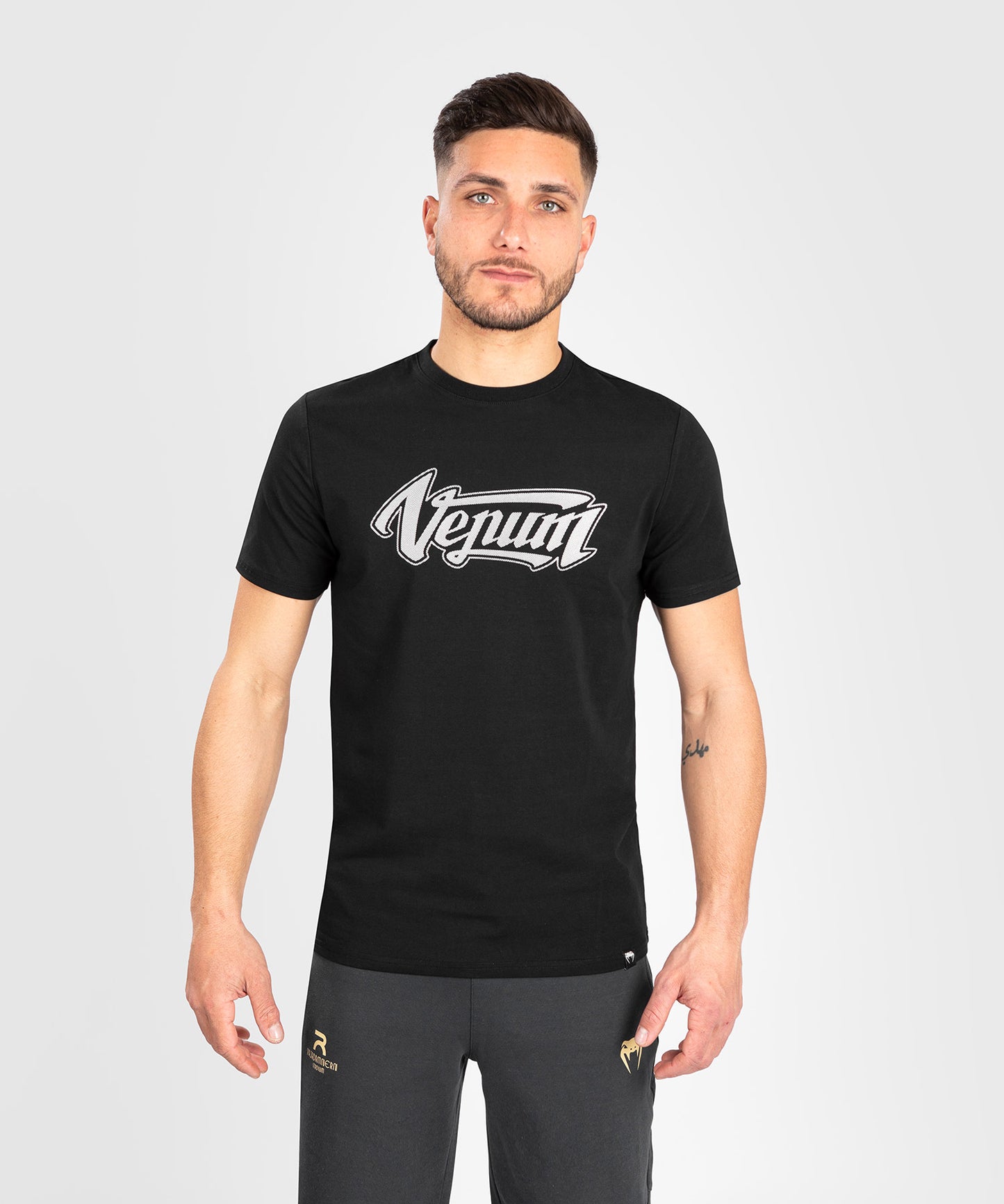 T-shirt Coupe Ajustée Venum Absolute 2.0 - Noir/Argent