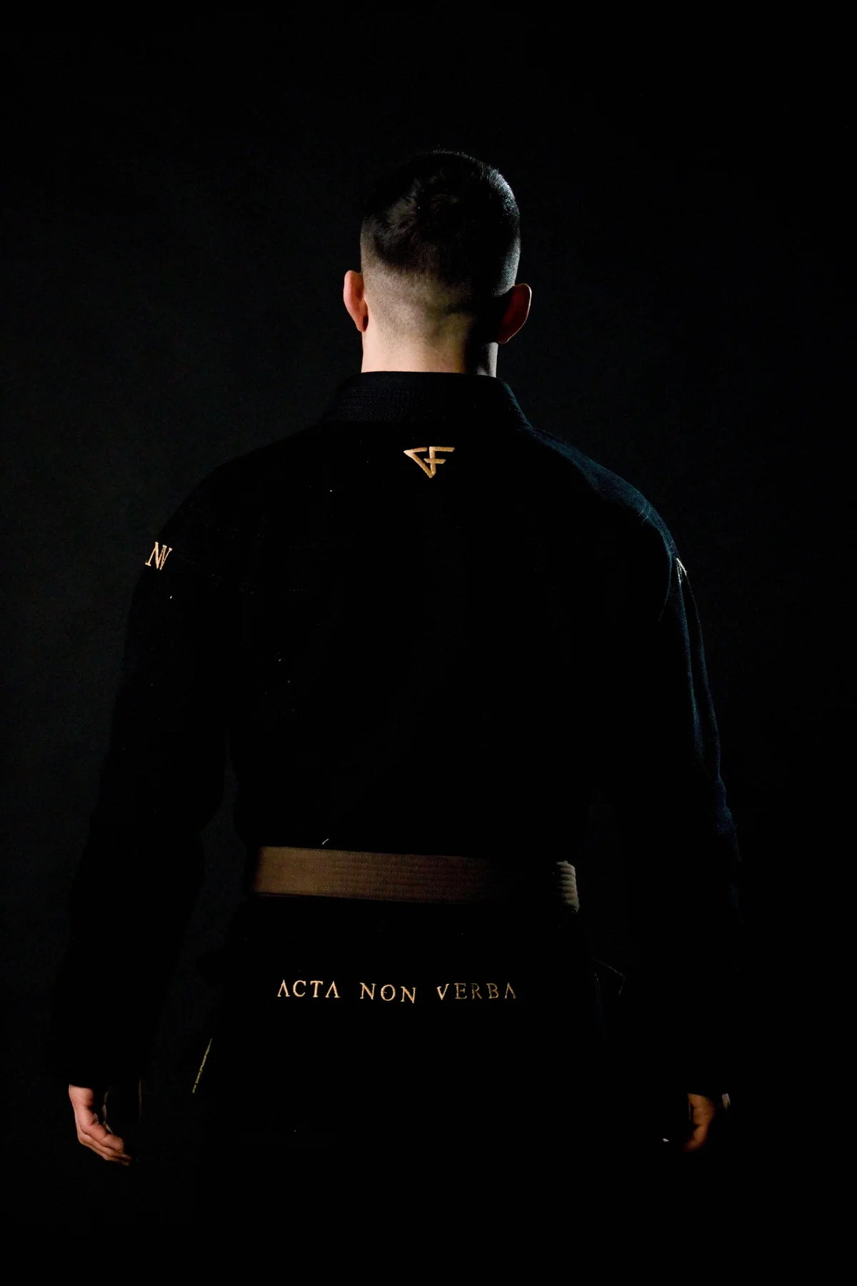 Ground Force Acta Non Verba BJJ Gi - Black