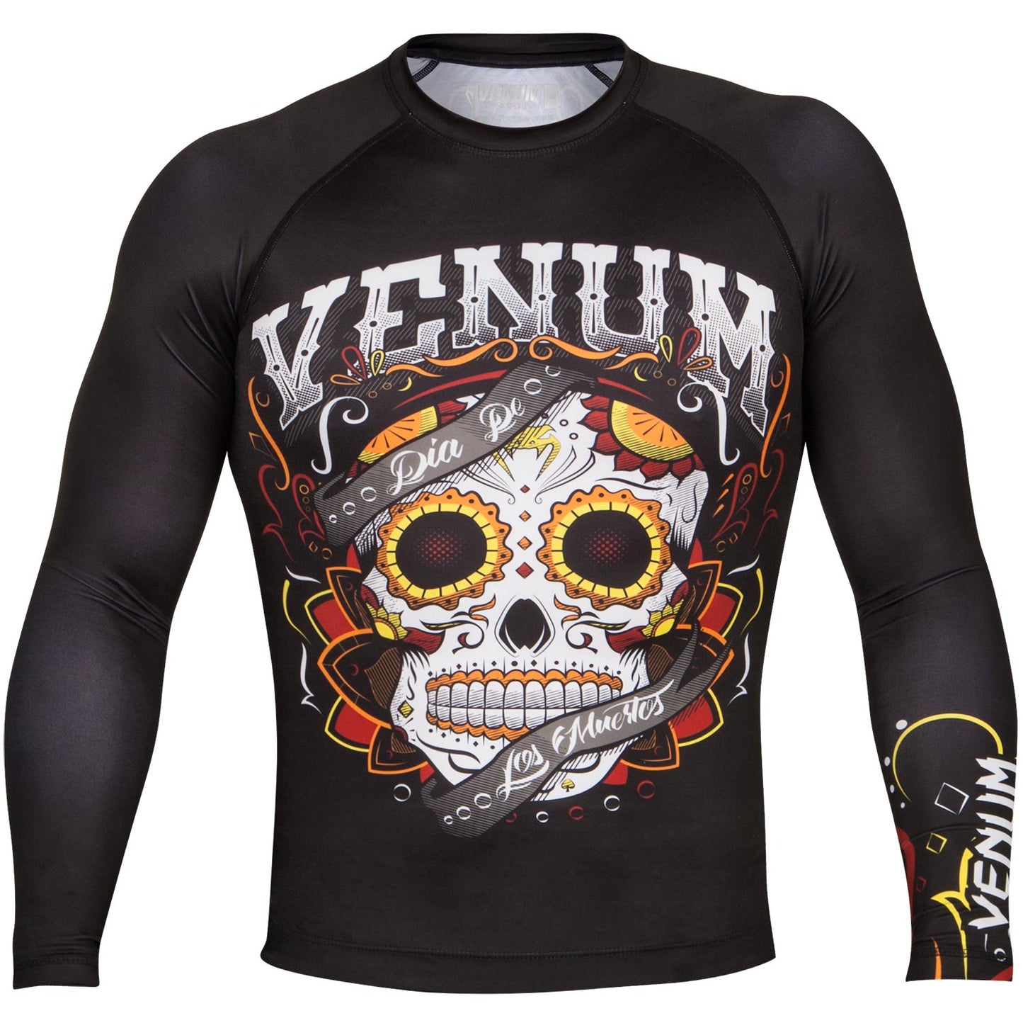 Venum Santa Muerte 2.0 Rashguard - Langarm