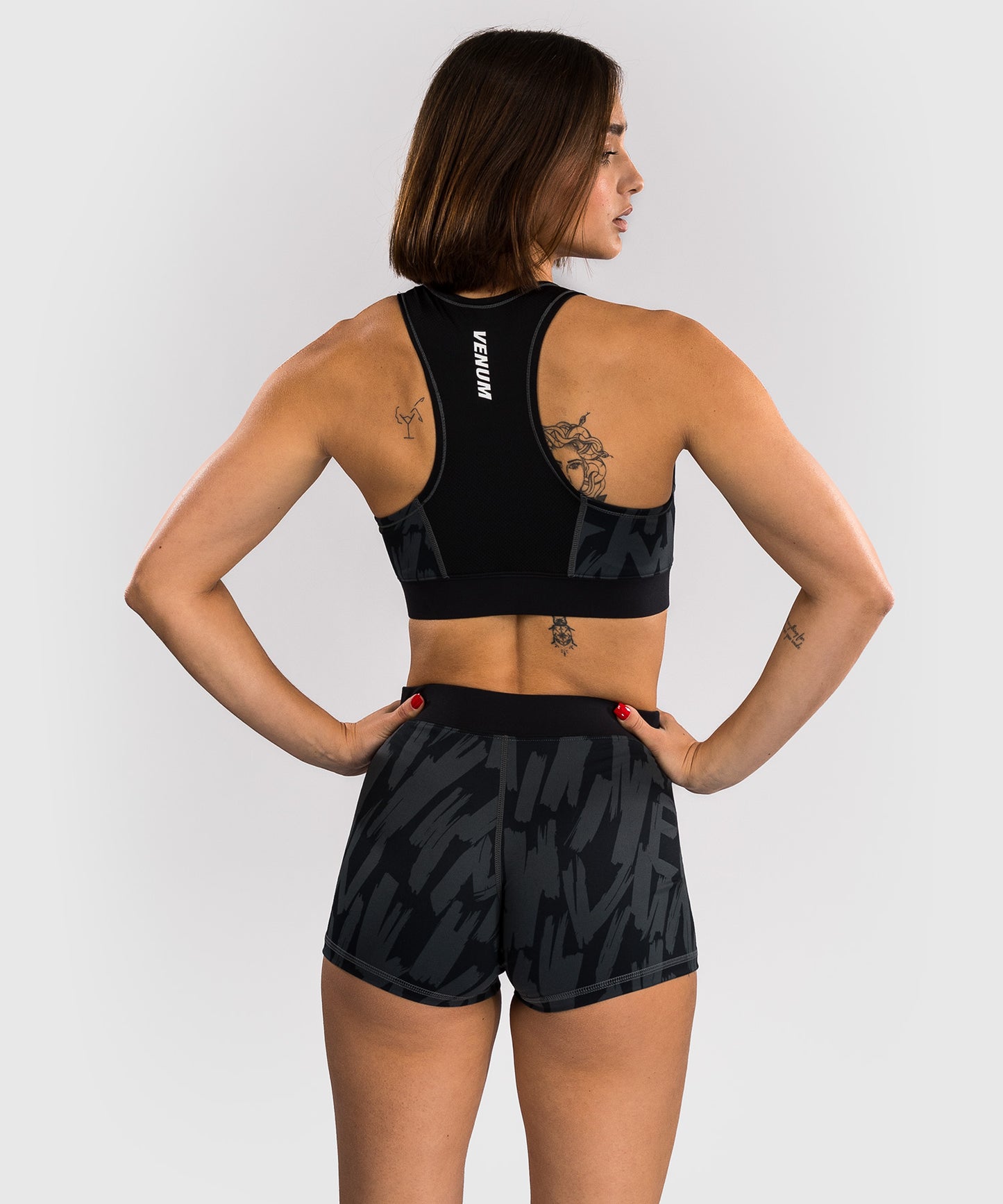 Venum Graffiti Frauen Sport-BH - Urban Kohle