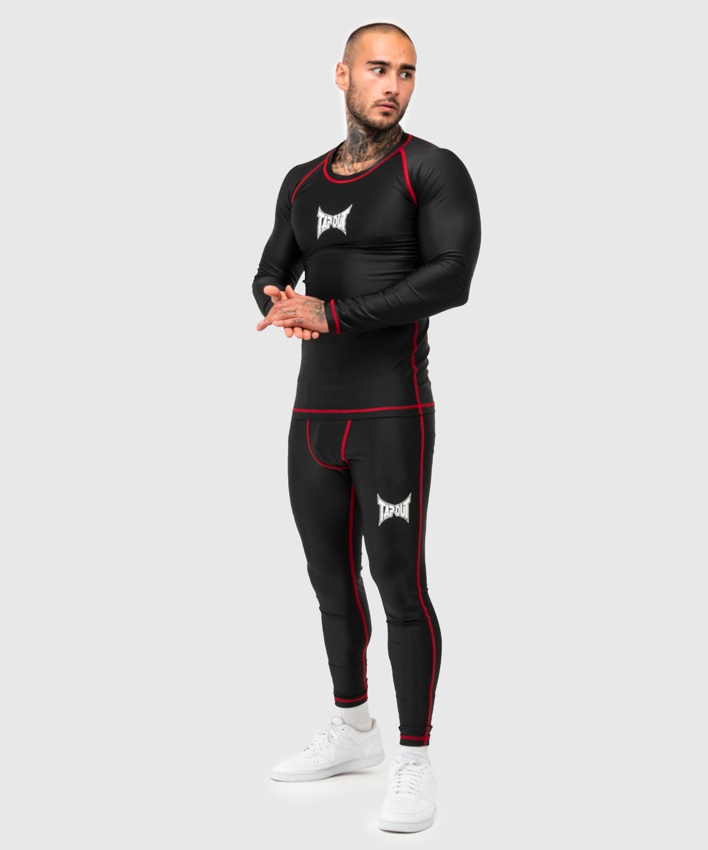 Tapout Functional Rashguard a Maniche Lunghe Slim Fit