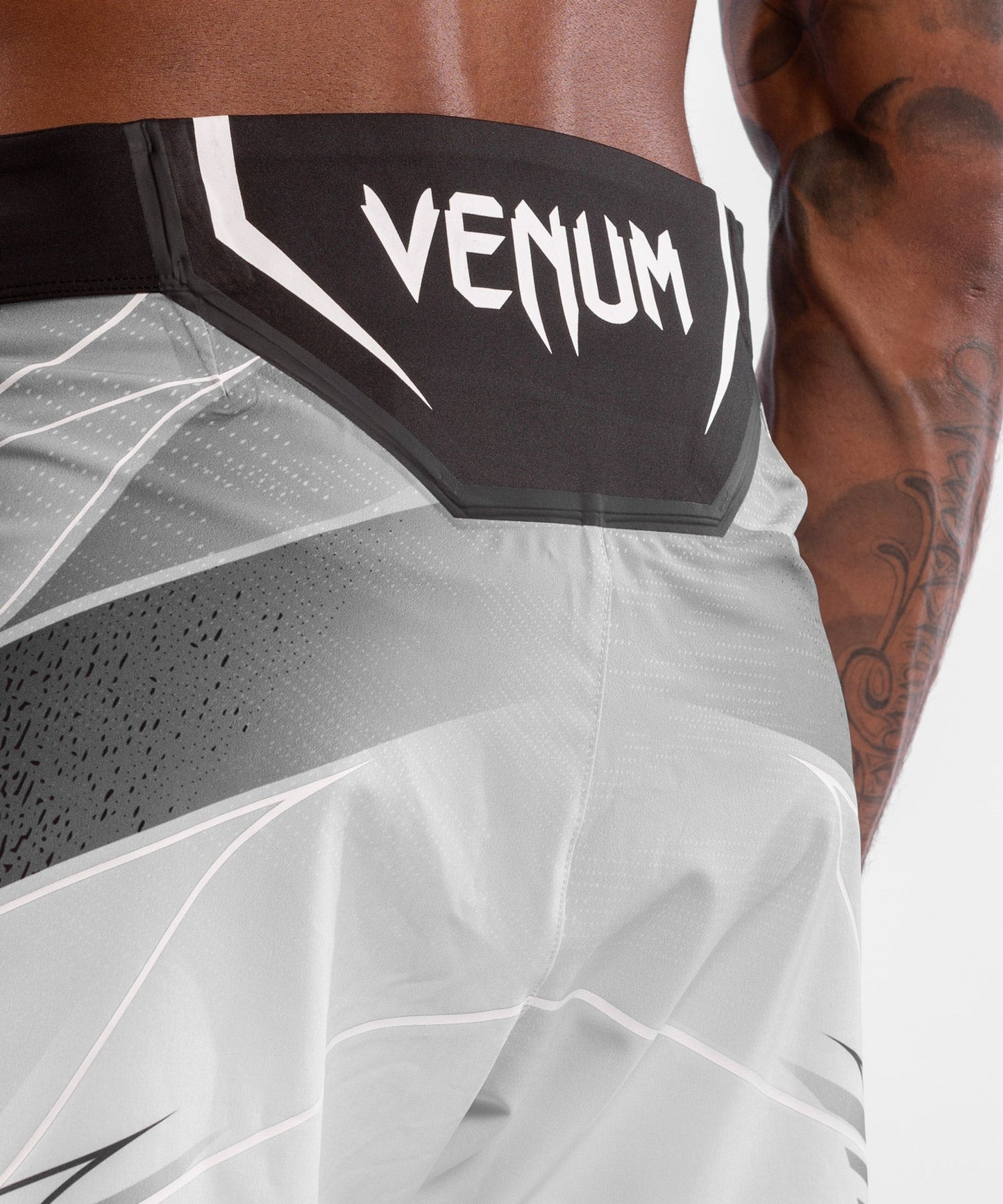 Men's UFC Fightshort Venum Authentic Fight Night - Short Cut - White