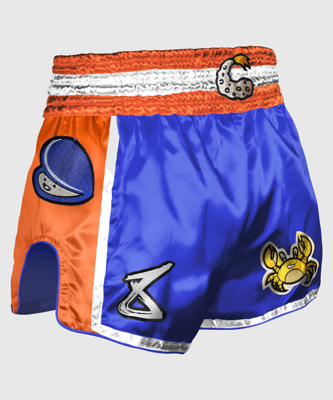 8 Weapons Talay Pantalones de Muay Thai - Azul