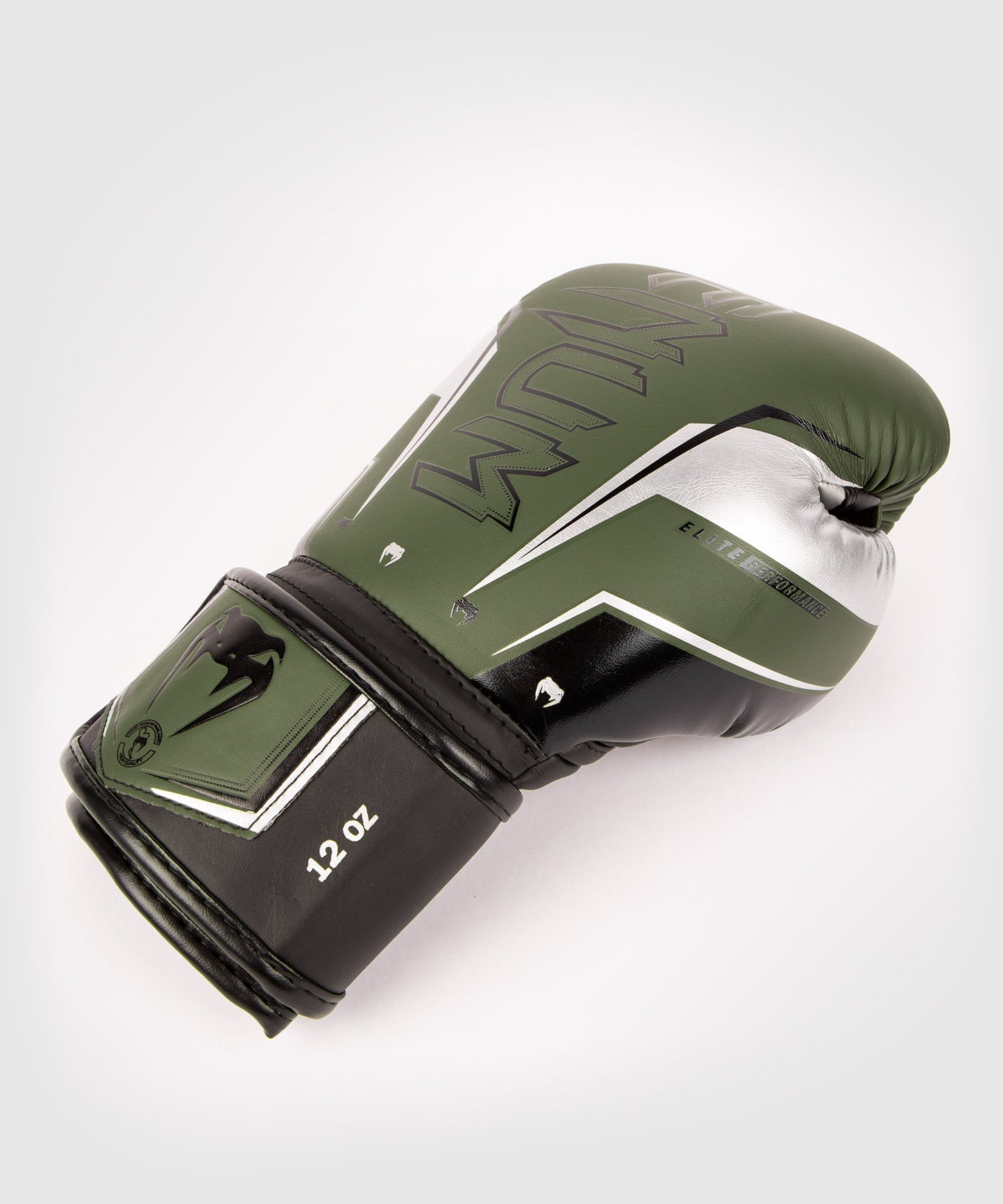 Venum Elite Evo Boxhandschuhe - Khaki/Silber