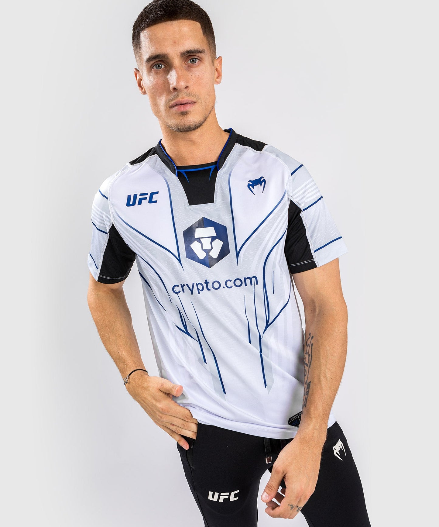 Venum Authentic Fight Night 2.0 - Midnight Edition - Ice Männer UFC Technisches T-Shirt