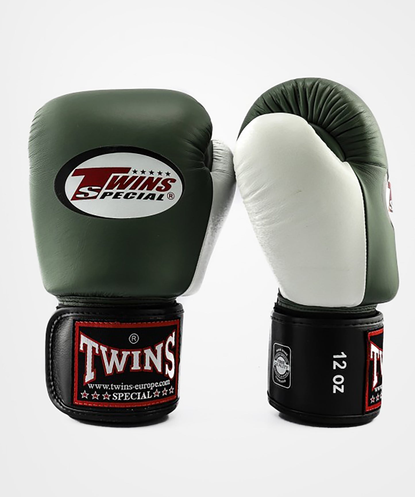 Twins BGVL4 Boxhandschuhe - Schwarz/Oliv/Weiß