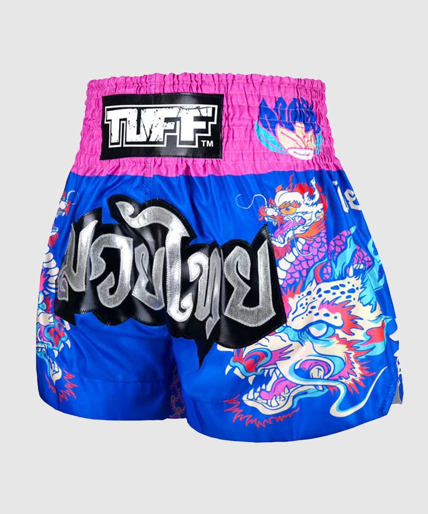 Tuff Dragonforce Pantaloncini da Muay Thai - Blu