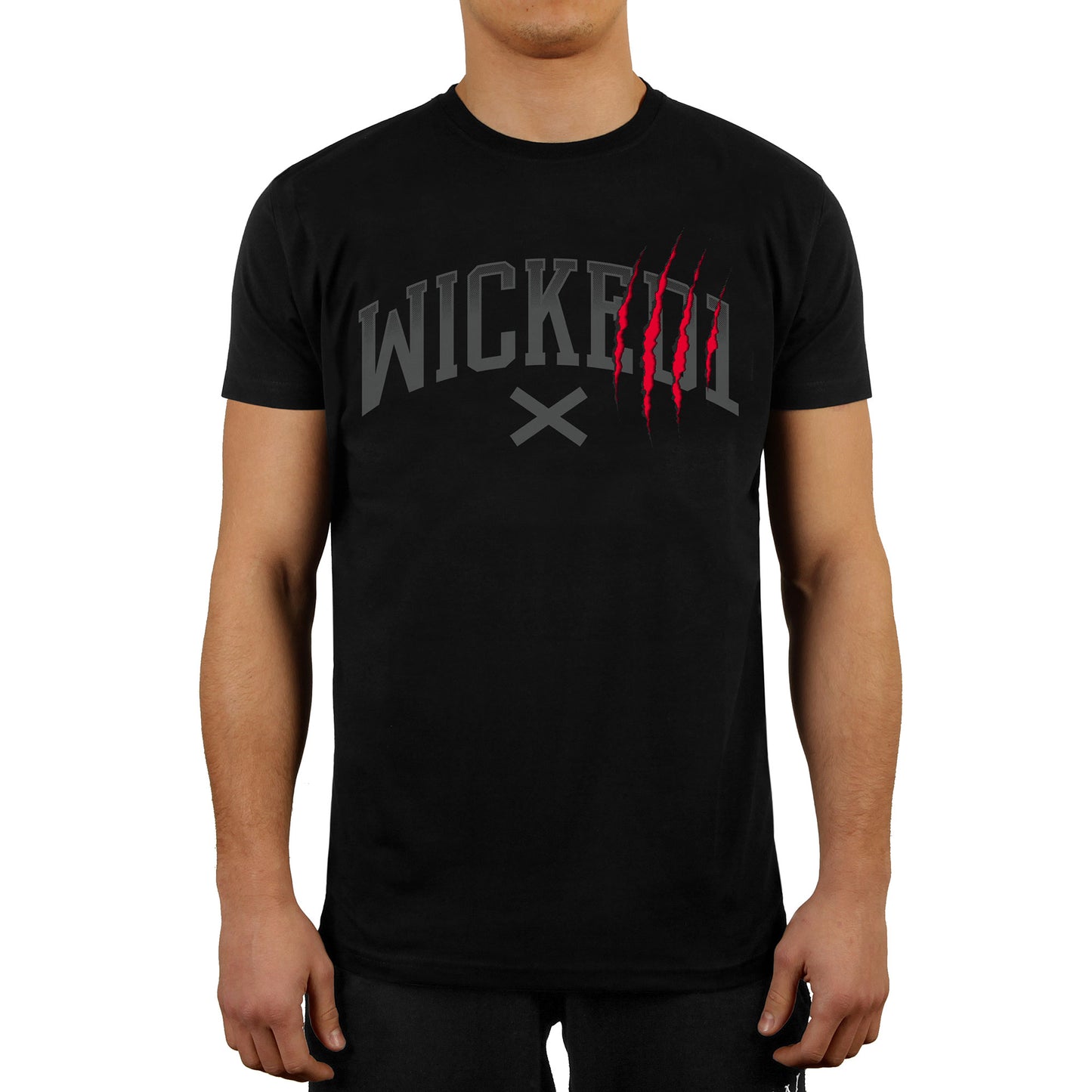 Wicked One Savage Trainings-T-Shirt - Schwarz