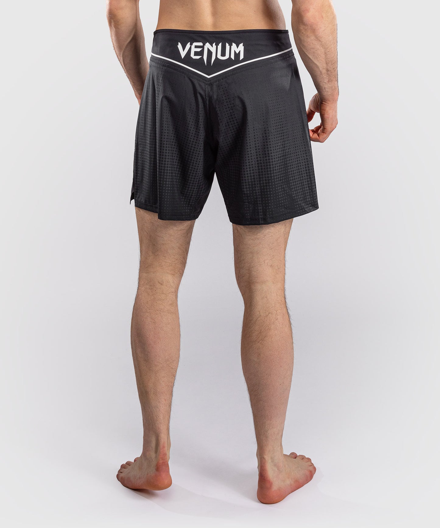 Venum Stealth Pantaloncini da Combattimento – Nero/Bianco