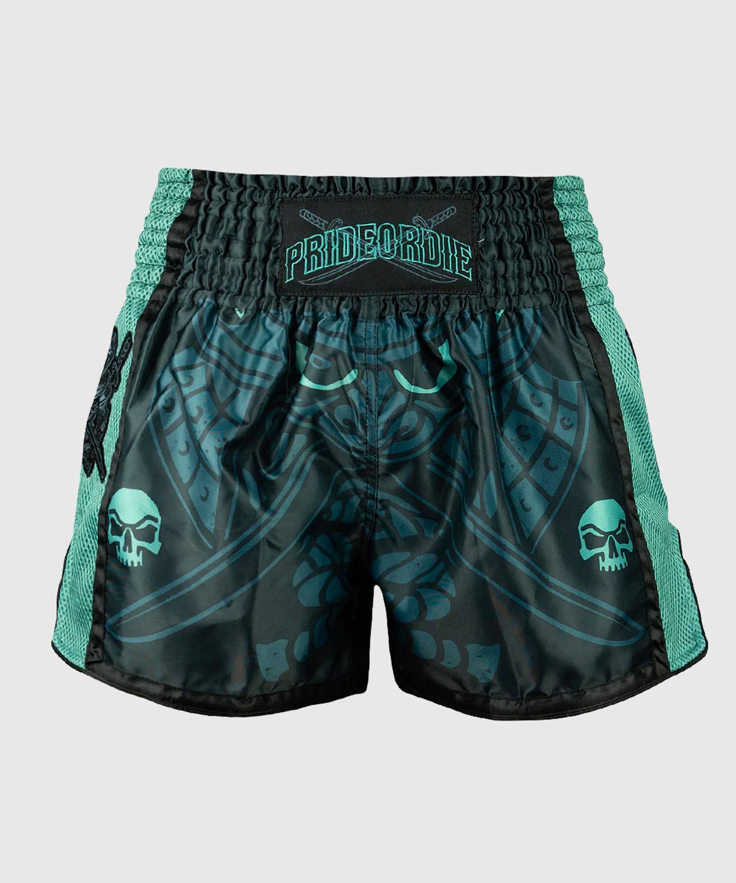 Pride Samurai Muay Thai Shorts - Schwarz