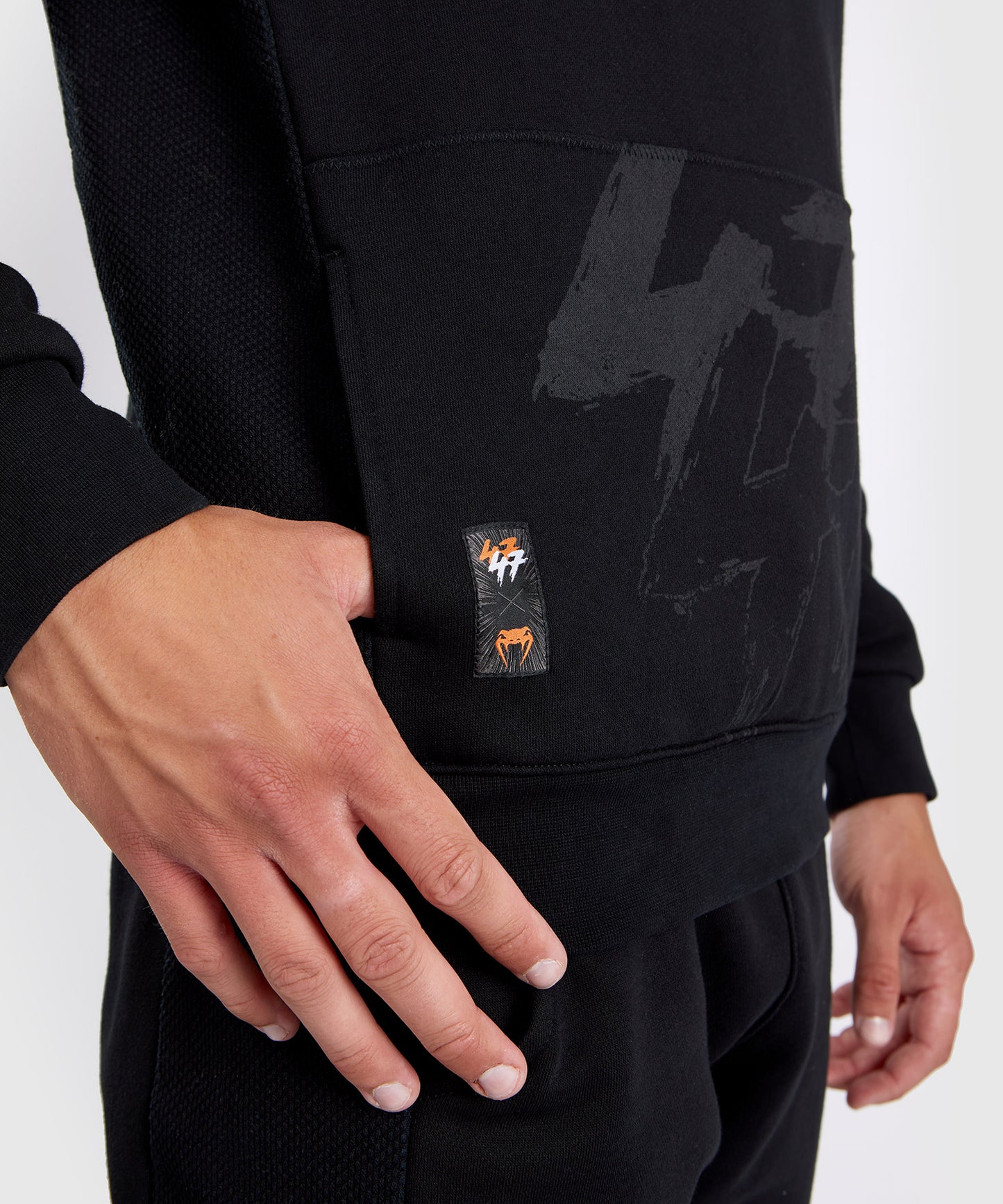 Sweatshirt à capuche Venum S47 - Noir/Orange
