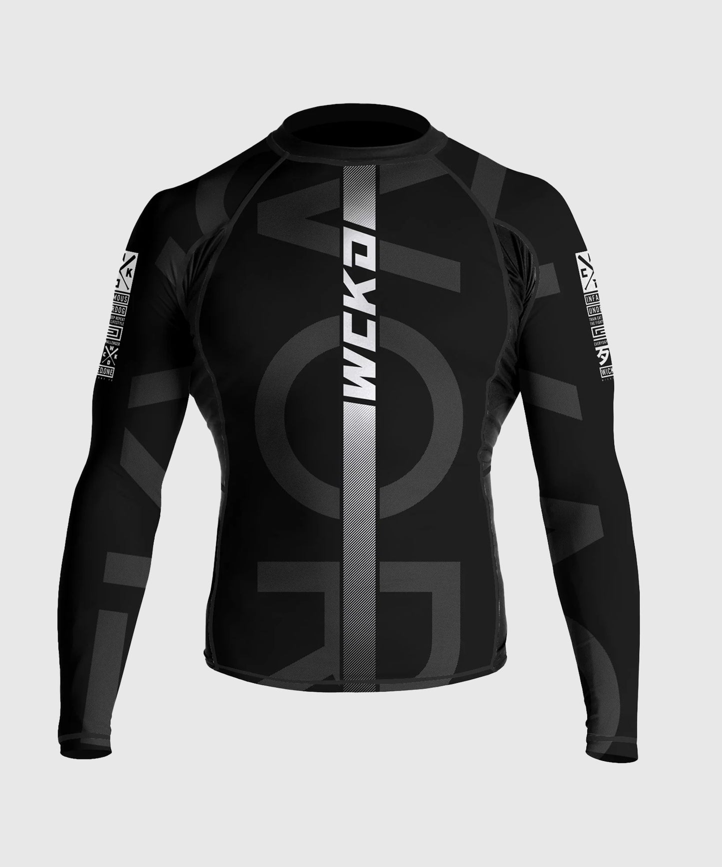 Rashguard À Manches Longues Wicked One Kruz - Noir