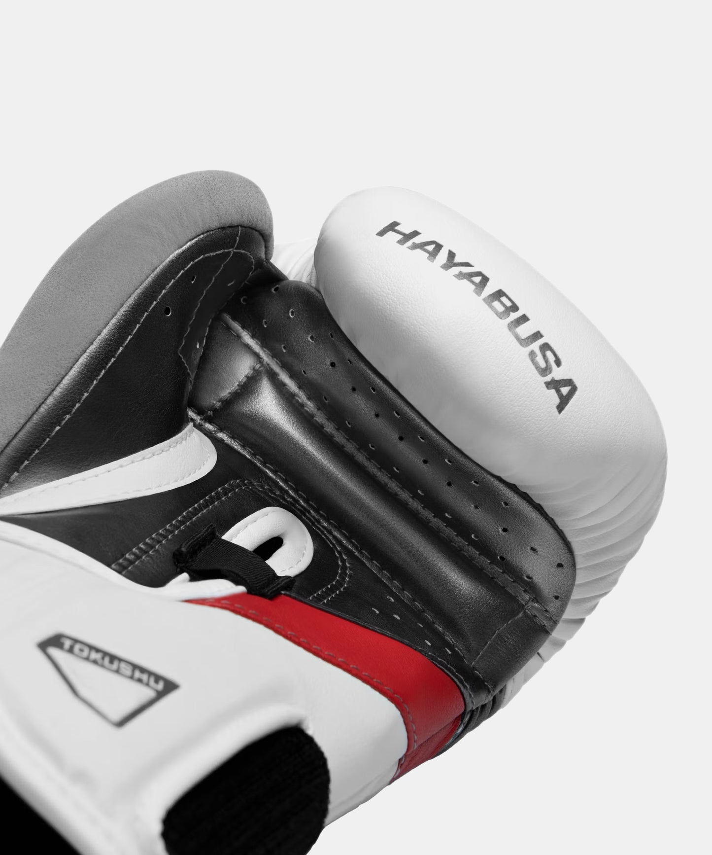 Hayabusa T3 Boxhandschuhe - Weiß/Rot